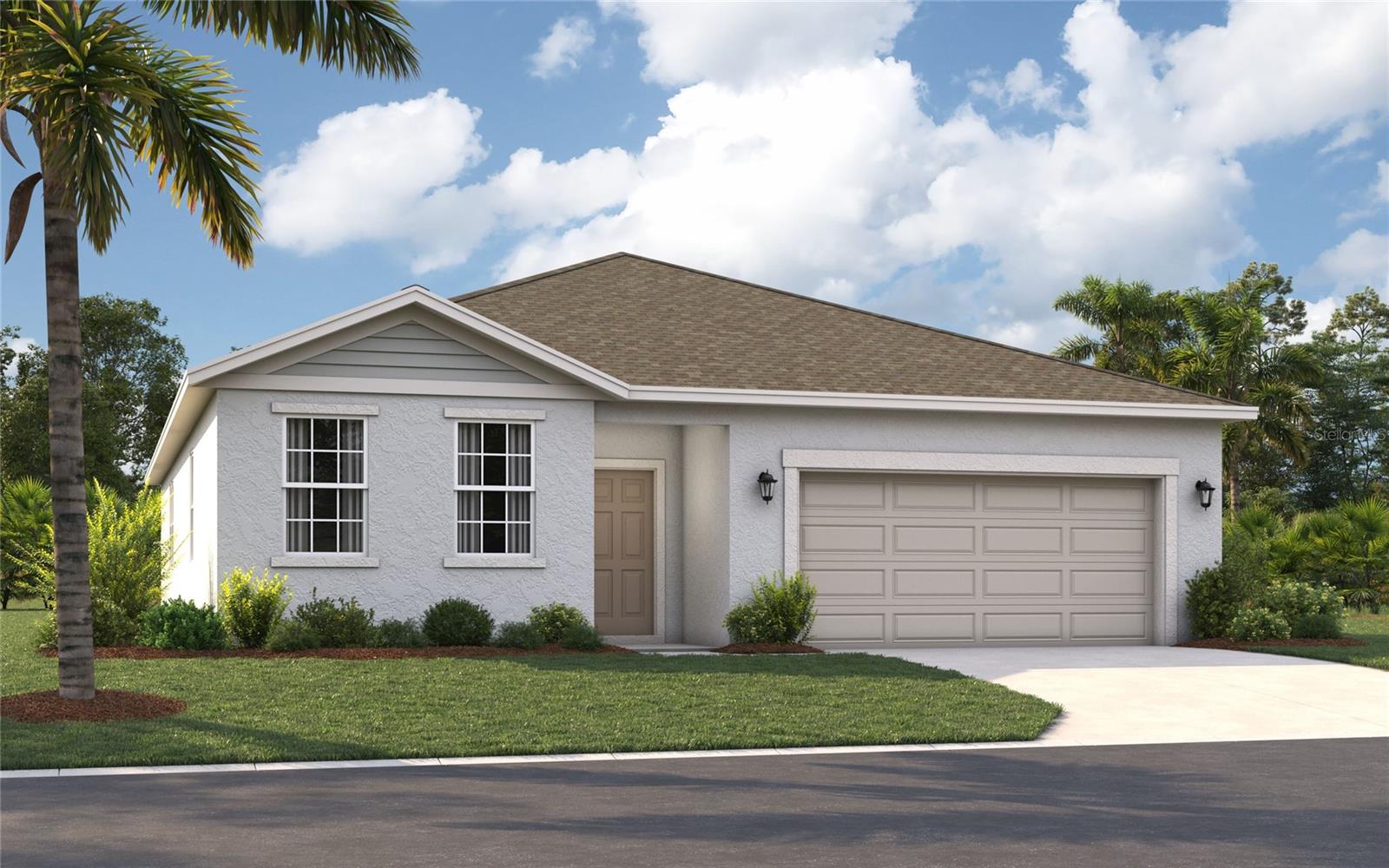 One or more photo(s) has been virtually staged. Under Construction. Located just minutes from outdoor activities like Lake Eva Community Park and Ben W. Graham Park and only 20 miles from Disney World, Covered Bridge at Liberty Bluff offers residents a convenient location near commuter routes for easy access to both work and play. Gather with friends and family for a lakeside picnic or keep it close to home by enjoying on-site amenities, including a pool, cabana, dog park, gazebo, and walking trails.
The Webber is a spacious 2,210 square feet single-story home featuring four bedrooms and three bathrooms. The kitchen overlooks the dining and living room, while the outdoor patio off the great room provides plenty of natural light throughout the main living area. Tucked away in the front of the home is second bedroom with an ensuite bathroom - perfect for guests! Featuring a spacious primary suite at the rear of the home and three additional bedrooms, the Webber offers comfort and flexibility for a variety of lifestyles. *Photos are from a similar home.