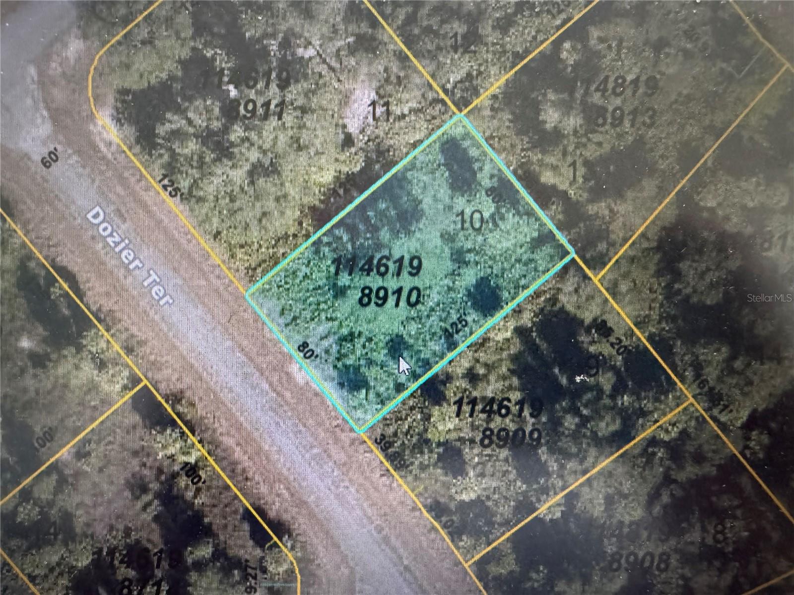 Vacant lot located near freeway access, schools, shopping, entertainment. This area has a spattering of homes built already and a new home right around the corner, so power is near. Frontage road was paved when developed, but not maintained. This lot is 125ft off maintained road (Mattox Circle) Dozier connects to Mattox on both ends. Great lot for future hold or to build now if you like privacy. The choice is yours!