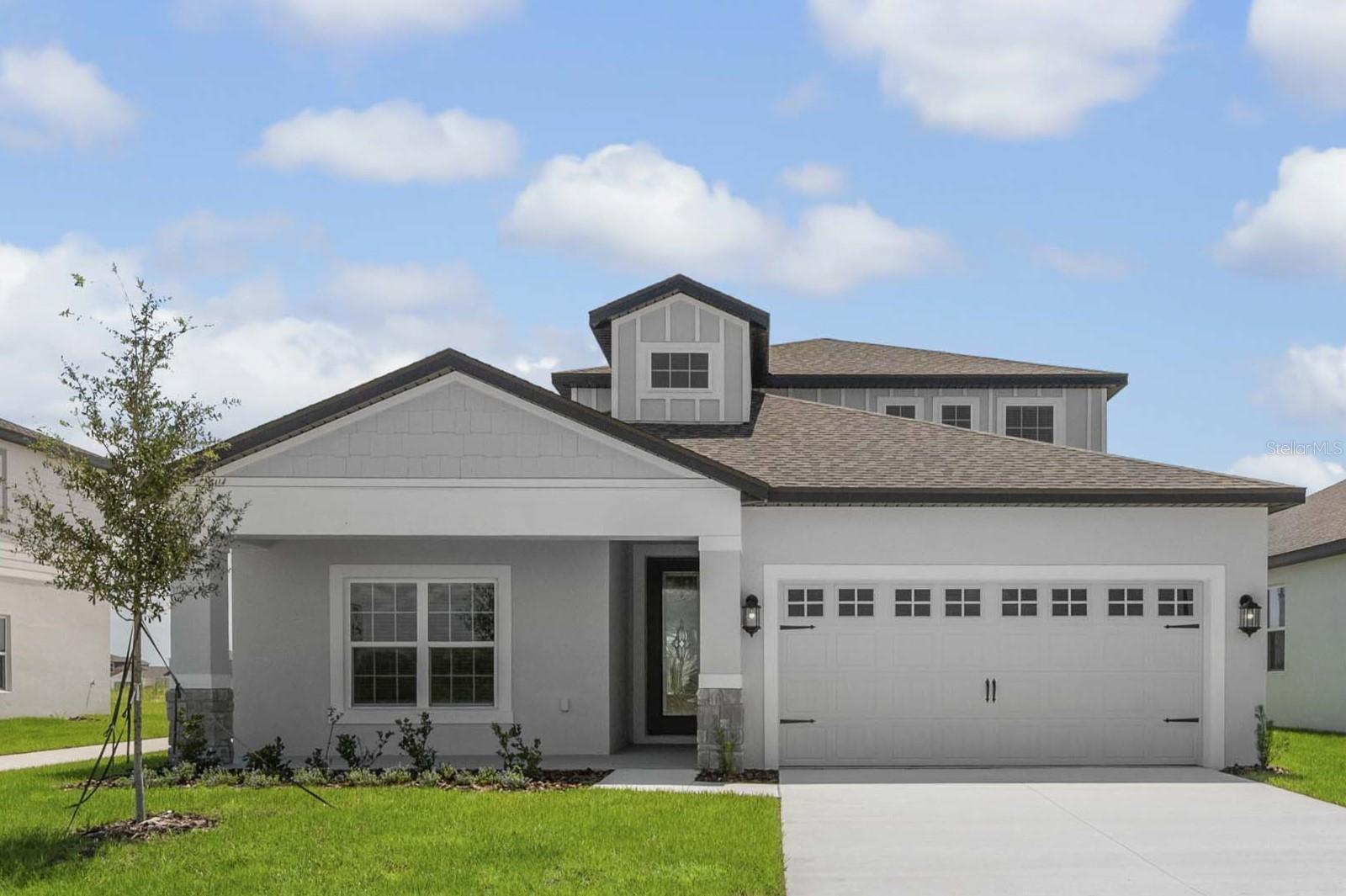 Pre-Construction. To be built. Welcome to the Myrtle floor plan, a beautifully designed 4-bedroom, 2-bathroom home offering space, style, and everyday functionality in the desirable Gum Lake Preserve community. This thoughtfully laid-out home features an open-concept design that seamlessly connects the main living areas, creating the perfect space for both relaxing and entertaining.

As you enter through the welcoming foyer, you’re greeted by a bright and spacious family room that flows into the dining area and a modern chef-ready kitchen. The kitchen is equipped with granite countertops, stainless steel Whirlpool appliances, a large island with breakfast bar seating, and white wood cabinetry, making it both beautiful and practical.

The private master suite offers a comfortable retreat with a spacious walk-in closet and a well-appointed bathroom with dual sinks and modern finishes. Additional bedrooms are generously sized, providing flexibility for family, guests, or a home office. Luxury vinyl flooring enhances the main living areas, while the bedrooms feature soft carpeting for added comfort.

Situated on a desirable corner lot, this home offers additional outdoor space, enhanced curb appeal, and a more open feel around the property. A covered front porch and professionally landscaped yard complete the inviting exterior.

Located in Gum Lake Preserve, a scenic lakeside community, residents enjoy access to Gum Lake for boating, fishing, and kayaking, along with a community boat ramp, future fishing dock, playground, picnic areas, and nature trails. Conveniently positioned just minutes from I-4 and between Tampa and Orlando, this location offers both tranquility and accessibility.

Don’t miss your chance to own this beautiful corner-lot home—schedule your private tour today!