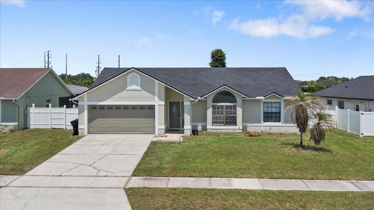 Welcome to this beautifully renovated and move-in-ready home in the established Oak Run community of Kissimmee. Thoughtfully updated from top to bottom, this residence offers the perfect blend of modern improvements, functional design, and everyday comfort.

Major capital improvements include a brand-new roof installed in June 2026, fresh interior and exterior paint, renovated bathrooms, updated kitchen cabinetry with granite countertops, stainless steel appliances, new lighting, updated plumbing fixtures, modern hardware, and numerous cosmetic enhancements throughout.

Inside, you'll appreciate the highly desirable split-bedroom floor plan, providing privacy with the primary suite positioned separately from the secondary bedrooms. The spacious owner's retreat features a walk-in closet and an updated en-suite bathroom designed with contemporary finishes. Natural light fills the living spaces, creating a bright and welcoming atmosphere throughout the home. An interior laundry room adds everyday convenience and functionality.

One of the standout features is the oversized screened rear porch, offering an ideal extension of the living space and creating the perfect setting for morning coffee, outdoor dining, entertaining guests, or simply relaxing year-round. Beyond the lanai, the expansive fully fenced backyard is enclosed with white vinyl fencing and provides ample room for pets, play, gardening, or future outdoor enhancements.

The spacious two-car garage offers additional storage and functionality, while the mature neighborhood setting provides a sense of established charm often difficult to find in newer communities.

Conveniently located near shopping, dining, schools, parks, and everyday conveniences, residents enjoy quick access to Florida's Turnpike, Osceola Parkway, US-192, SR-417, Orlando International Airport, and the rapidly growing Lake Nona corridor. Commuters will also appreciate nearby SunRail access, offering additional transportation options throughout Central Florida.

With major updates already completed and pride of ownership evident throughout, this turnkey property offers an exceptional opportunity for homeowners and investors alike. Schedule your private showing today and experience everything this beautifully renovated home has to offer.