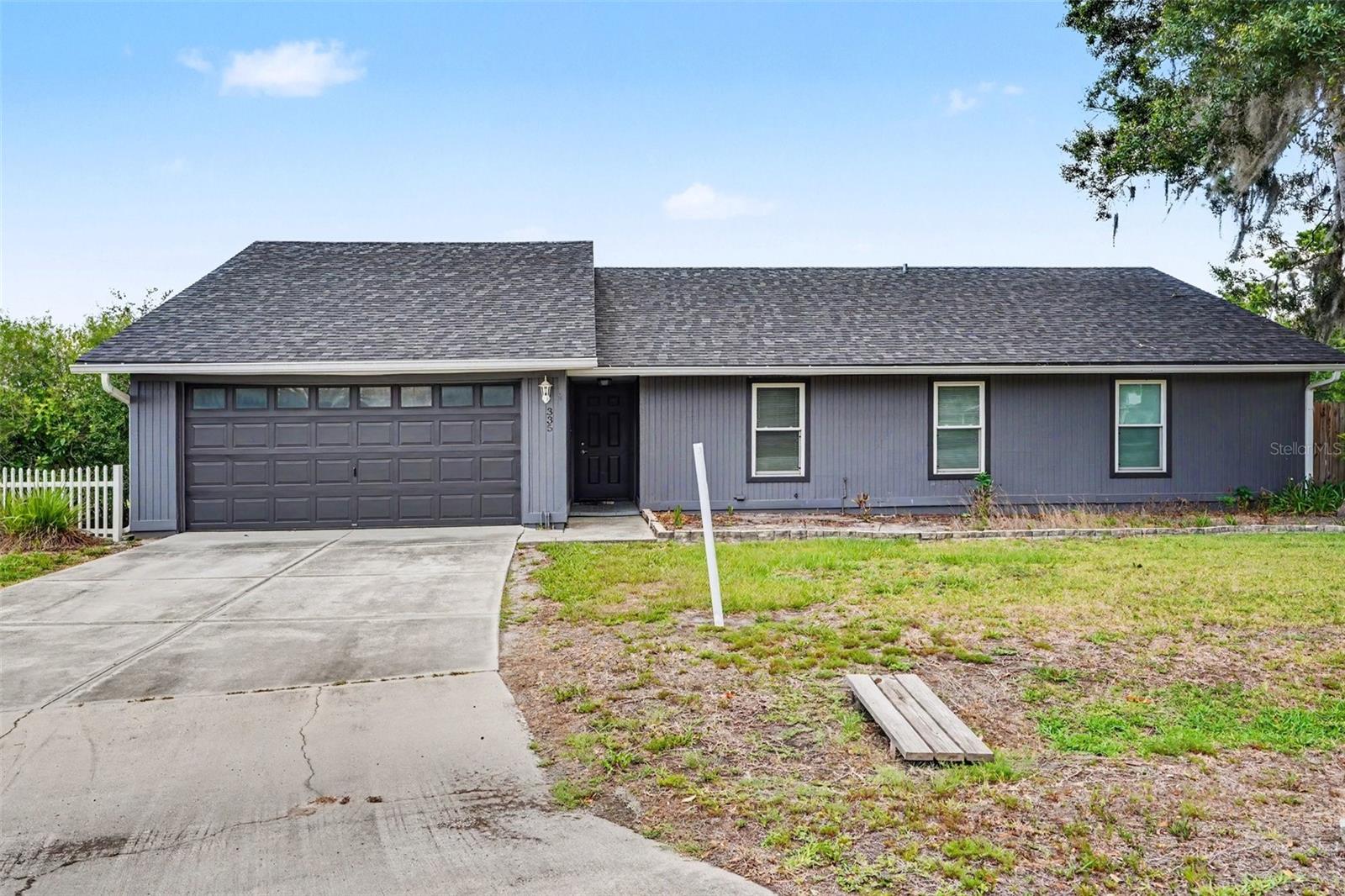 Welcome to this versatile 4-bedroom, 2-bathroom ranch-style home tucked away on a spacious half-acre cul-de-sac lot with NO HOA! Offering 1,868 sq. ft. of comfortable living space, this property features a flexible floor plan with a bonus room off the primary suite—perfect for a 5th bedroom, nursery, or office. The bright interior showcases updated bathrooms, including a beautifully tiled master shower and tub, and a side-by-side walk-in closet with custom built-ins. Sliding glass doors from the master bedroom lead to a private, screened-in porch that overlooks a large, sparkling in-ground pool and an expansive backyard. Bordering an agricultural area, the oversized lot offers ultimate privacy and plenty of space to park your boat, ATV, or RV, plus a 16x10 storage shed complete with 110v power. Centrally located with quick, easy access to I-4, shopping, and dining, this property offers a slice of country paradise with city convenience!