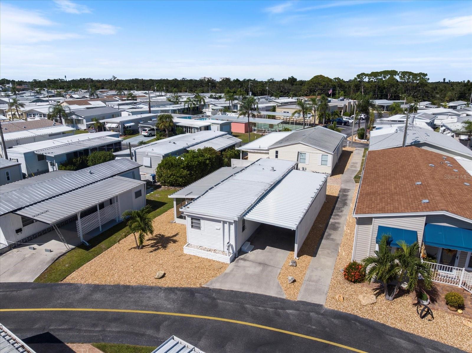 Want to live near Siesta Key without breaking the bank? Here is your opportunity, in one of the most desirable 55+
co-op communities, South Winds! And for only $195/month for HOA fees, you
get to enjoy maintenance free living in a friendly and active neighborhood with a heated pool, shuffleboard, bocce,
pickleball, horseshoes, a putting green, library and recreation hall and more! The home features newly screened
in lanai's on both sides, an attached storage shed and an oversized lot, one of the best in the entire community
with green space in the front, a garden area in the back, and just a short distance to all amenities. The bathroom is
also recently remodeled with granite counter, and a new walk in shower. AC new in 2020, and the home
was re-piped in 2022. There is also a termite warranty and contract that conveys to the new owner! Here is your
opportunity to live just 5 minutes to Siesta Key and 10 minutes to downtown Sarasota. Gulf Gate is also just 5
minutes away for amazing local restaurants and entertainment.