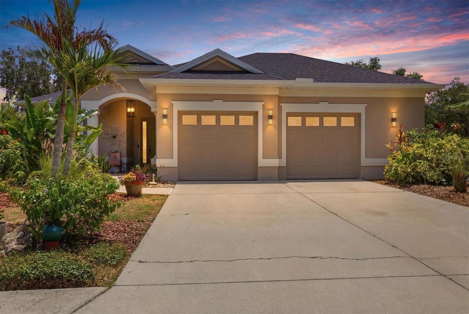 Welcome to Greyhawk Landing, where exceptional homesites like this rarely become available. Situated on a premium corner lot with tranquil preserve views in the front and peaceful lake views in the back, this property offers a level of privacy and natural beauty that's hard to find.
This well-maintained 3-bedroom, 2-bath home also features a dedicated office/den, perfect for working from home, a hobby space, or guest overflow. Recent improvements include a NEW ROOF (2024), A/C (2020), fresh interior and exterior paint, and an updated garage featuring freshly painted walls and a new epoxy floor. The spacious 2.5-car garage provides plenty of room for vehicles, storage, a golf cart, or recreational gear. Inside, you'll find a flexible floor plan ready for your personal touch and vision.
Residents of Greyhawk Landing enjoy a low HOA and access to resort-style amenities including two community pools, fitness center, tennis and pickleball courts, playgrounds, athletic fields, fishing pier, miles of walking and biking trails, and 24-hour gated security. Conveniently located near Lakewood Ranch, shopping, dining, top-rated schools, and Gulf Coast beaches. If you've been waiting for a home with an unbeatable lot in one of East Manatee's most sought-after gated communities, this is your opportunity. Schedule your showing today!