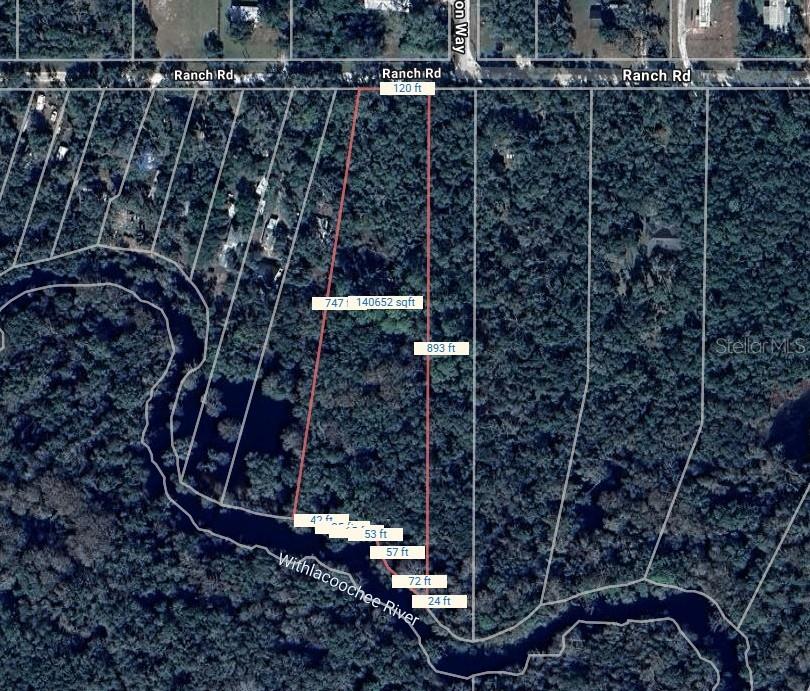 3.7 Acres with River Frontage in Unincorporated Hernando County – Well & Septic in Place

Escape to your own private retreat on 3.7 beautiful acres with nearly 300 feet of frontage on the Withlacoochee River. Located in unincorporated Hernando County, this unique property offers a rare combination of peaceful seclusion and convenient access to outdoor recreation and nearby amenities.

The property features an existing well and septic system from a previous homesite, making it an excellent choice for building a new home, setting up a mobile or manufactured home, or creating a relaxing riverfront getaway. With a portion of the land in Flood Zone X, you’ll have more flexibility for development.

Enjoy excellent fishing right from your backyard, and explore the nearby Withlacoochee State Trail and Croom Wildlife Management Area, both just minutes away — perfect for biking, hiking, horseback riding, and hunting. Despite the quiet setting, you’re still close to local restaurants and conveniences, offering the best of both worlds.

This is a rare opportunity to own riverfront acreage in a desirable natural setting with utilities already in place. Whether you're looking to build, invest, or simply escape, this property is ready for your vision.