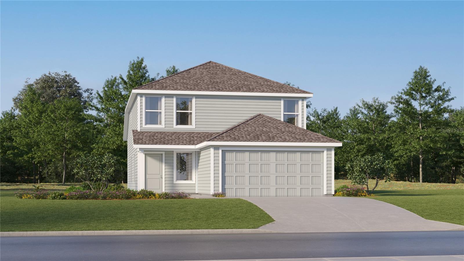 Under Construction. This new two-story Morrow provides a luxurious retreat with a first-floor owner’s suite, featuring a spacious bedroom, en-suite bathroom and walk-in closet. A nearby open-concept floorplan combines the kitchen, living and dining areas for streamlined, everyday living. Three additional bedroom suites can be found on the second level, along with a versatile loft that provides a convenient shared living area and additional entertainment space. Ranches at Lake McLeod is a masterplan community located in the lovely city of Eagle Lake, FL.  This tranquil community provides quality block construction, innovative designs, with brand-new appliances. All homes come standard with Connected Home features. Amenities include: Club house, fitness center, pool, dog park, volleyball, pickleball, basketball, dock, roving patrol, and playground. Conveniently located near shopping, restaurants, parks, schools, and close proximity to major roadways. Eagle Lake is just a short distance from ample outdoor recreation, and more in nearby Winter Haven. Popular attractions include Chain of Lakes Sports Complex, Legoland, Lake Ned and the downtown strip. Stake out your homesite at Ranches at Lake McLeod.