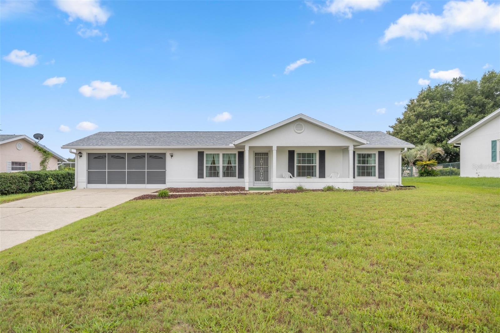 AVAILABLE FOR A 6 to 12 MONTH LEASE, this partially furnished 2-bedroom, 2-bath home with a 2-car garage offers comfortable living in Oak Run, Ocala's active 55+ community. Enjoy a welcoming layout, convenient everyday living, and the flexibility of a longer-term rental in one of Southwest Ocala's most established communities.

Oak Run offers an active lifestyle with clubhouses, pools, fitness facilities, social clubs, activities, and golf opportunities here and nearby. Residents will appreciate the convenient location near medical offices, hospitals, shopping, restaurants, grocery stores, and everyday services along the SR 200 corridor, with easy access to I-75.

Enjoy living near some of Central Florida's favorite destinations. Take day trips to Orlando, Tampa, Daytona Beach, Crystal River, and the Gulf Coast. Outdoor lovers will appreciate nearby Rainbow Springs, Silver Springs, the Cross Florida Greenway, Ocala National Forest, and the natural beauty of Marion County and northern Citrus County. Spend your free time kayaking, boating, fishing, hiking, biking, exploring springs, enjoying wildlife, or relaxing along the Rainbow and Crystal Rivers.

Tenant and occupancy approval requirements may apply. Community amenities, availability, and use are subject to Oak Run policies and lease terms.