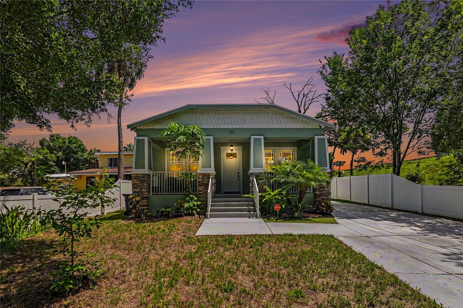 Exceptional income-producing opportunity in the heart of Seminole Heights! This unique multi-family property features a beautifully almost new home (2022) Main house is a 3-bedroom, 2-bath bungalow, situated on a deep 150-foot lot, along with a brand-new detached garage and fully independent 1-bedroom, 1-bath ADU completed in June 2026.
The main home offers an open-concept floor plan with stylish white cabinetry, a spacious gray center island, quartz countertops, soft-close hardware, and modern finishes throughout. The fenced backyard provides the perfect setting for relaxing, entertaining, and enjoying Florida's year-round sunshine.
Adding tremendous value and flexibility is the newly constructed detached garage and second-floor ADU, both fully permitted and approved by the City of Tampa. With its own private entrance from the rear dead-end street, the ADU is ideal for rental income, multi-generational living, guest accommodations, a home office, or an Airbnb opportunity. The detached garage offers endless possibilities as a workshop, gym, storage space, hobby room, or additional parking.
Additional features include separate entrances, tankless water heaters, a wired security system, water softener, porte cochere, and ample parking.
Located in one of Tampa's most sought-after neighborhoods, this property is just minutes from downtown Tampa, TPA, popular restaurants, breweries, shopping, entertainment, and parks. Outdoor enthusiasts will appreciate the nearby riverfront parks and scenic Green Artery trail, offering easy access for walking, biking, and enjoying the neighborhood's natural beauty.
Whether you're looking for a primary residence with supplemental income potential or a versatile investment property, this Seminole Heights gem offers a rare combination of charm, flexibility, and long-term value. Call Today!