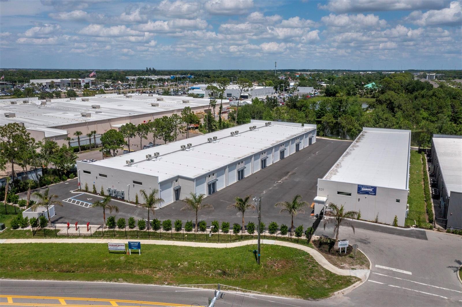 SR 64 EXECUTIVE STORAGE is a brand new, climate-controlled facility for the ultimate Car, RV, and Boat enthusiasts.
 Conveniently located off SR 64 and west of I75, the location is an easy drive from downtown Sarasota, Bradenton, and all the barrier islands. A
 safe and secure community comprised of 36 total condominiums, each individually owned. Many of the construction components are Hurricane
 Impact Rated per Miami-Dade Standards (CAT5) with concrete block and steel reinforcing using a high level of all construction materials. Each
 garage condo has a motorized 14' H x 12' W garage door with remote and keypad, separate pedestrian entrance, half bathroom, 
 concrete floors, 16' ceilings, and more. Low association fees include water, and each unit is individually metered for electric. Safely store your
 most valuable assets, away from the storm surge possibilities and salty air. For those living on the islands and close to the water, your garage
 condo will provide shelter when you need to evacuate.