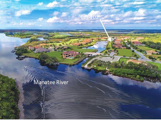 The LAST REMAINING harbor boating homesite at The Islands. This homesite on the Manatee River is approved for a boat dock with lift. Welcome to The Islands on the Manatee River, a private gated waterfront boating community nestled among world class golf courses that celebrates Florida’s natural beauty. Voted "Best Community" in the Sarasota-Bradenton Parade of Homes for the last 8 years. We’ve just released our final neighborhood of Rio Vista Estates, our highly sought after homesites directly on the Manatee River. The River Lodge clubhouse, exclusive to residents of The Islands, provides a riverfront gathering place for the enjoyment of our residents. The Islands is a place where nature’s bounty is just the beginning of the excitement that will take your breath away. Situated on 225 acres of pristine private islands, our sanctuary features up to 1.5 acre estate-sized homesites directly on the river or on picturesque harbors, all having navigable access to the tranquil waters of the Manatee River and onward to the Gulf of Mexico. Build your dream home on this beautiful homesite located in Rive Isle at The Islands on the Manatee River. This lot has the lower 2,800 minimum square foot requirement.