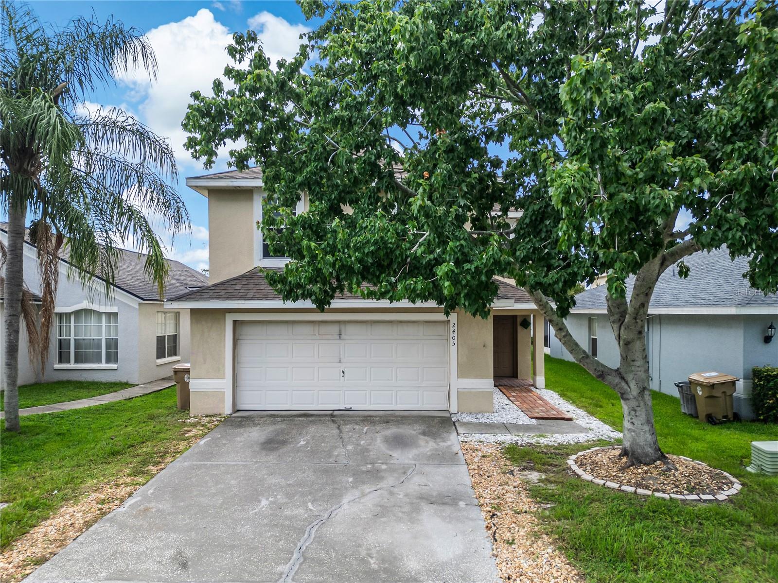 Multiple offers. Highest and Best 6-28-26 at 5PM. 2405 Cedarfield Ln isn’t the house where you’re paying extra for someone else’s updates. It’s the opportunity to create exactly what you want. Located in the established Remington community, this 3-bedroom, 2.5-bath home offers a functional two-story layout with all bedrooms upstairs, leaving the first floor dedicated to everyday living, entertaining, and gathering. And here’s the best part: almost everything is a blank canvas. No recently renovated kitchen you’ll want to tear out in five years. No trendy finishes you’re stuck paying for but don’t actually love. Just the chance to choose the cabinets, flooring, countertops, paint colors, and finishes that fit your style from day one. With a low HOA and a price point that leaves room for improvements, this is the kind of property buyers wait for - the one where vision, sweat equity, and smart updates can create something truly special. Bring your ideas, your Pinterest board, your contractor, or all three, and see what’s possible. Beyond the front door, you’re conveniently located approximately 20 minutes from Orlando International Airport and about 25 minutes from Walt Disney World. The house may need updates, but the location is already doing its job.