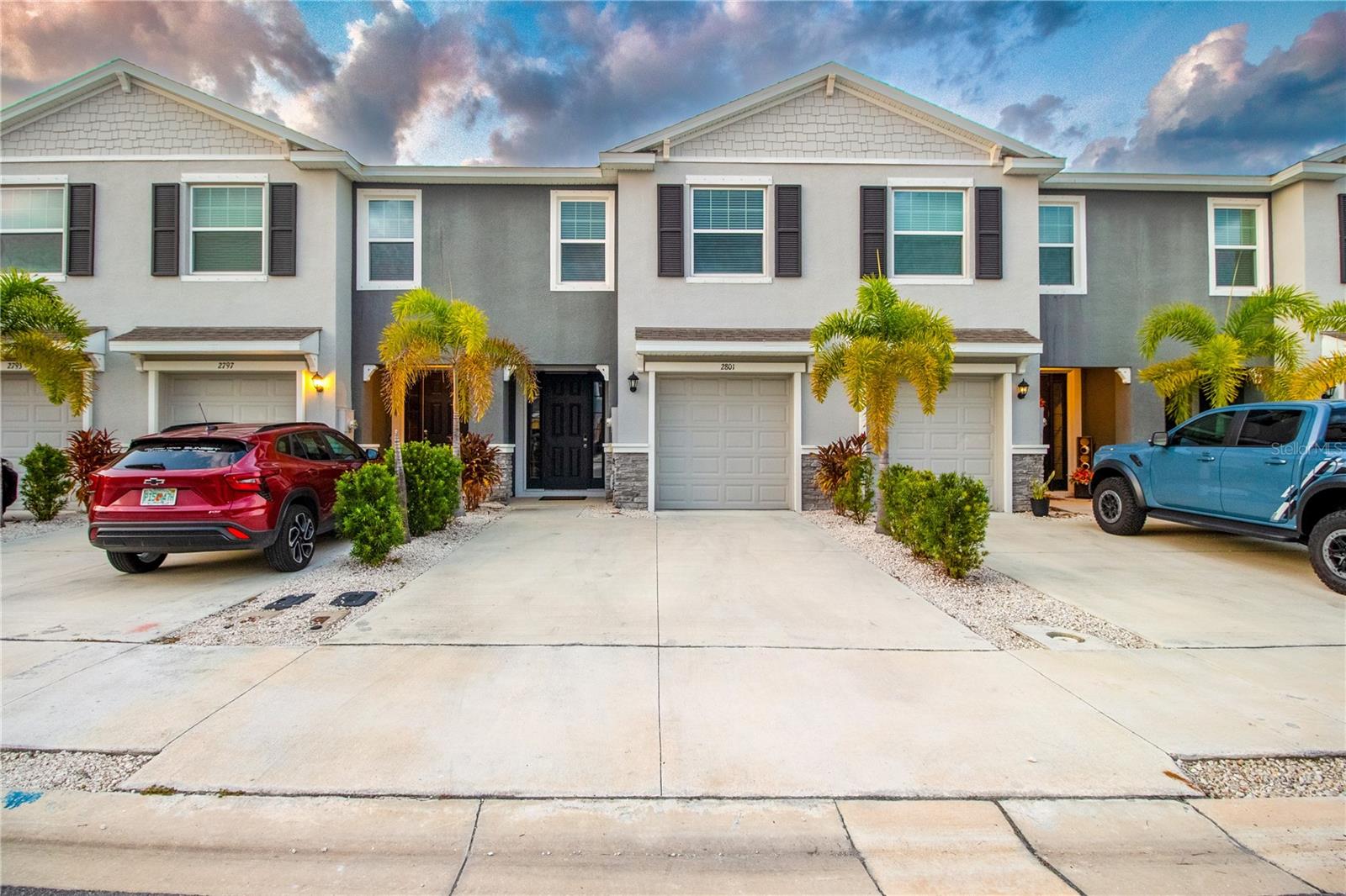 Beautiful Sarasota, bay landing community offers this immaculate Townhome. It features a three bedroom, two and half bathrooms, one car garage. Built in 2022 and barely lived in. The first floor has an open floor plan and has neutral colors to reflect a spacious kitchen, stone countertops and all stainless-steel appliances. It will bring out the cook in you. A half bath is located on the first floor for guest’s privacy. Access the second floor through the stairs as you come into the home on your left. It offers a large master suite with a double vanity bathroom, stand up shower and glass doors. Two additional bedrooms with a shared bathroom. The washer and dryer are also located upstairs for convenience. Bay Landing features a clubhouse, fitness center, sparkling swimming pool, playground, dog park, and is conveniently close to the best that both Sarasota and Lakewood Ranch have to enjoy. The unit is close in proximity to the Waterside community with all its current and upcoming restaurants, as well as the beautiful walkability it offers. You are a stone’s throw to UTC, downtown Sarasota and area beaches. Come home to Sarasota. Seller is willing to assist buyer with a 2 - 1 buy down.