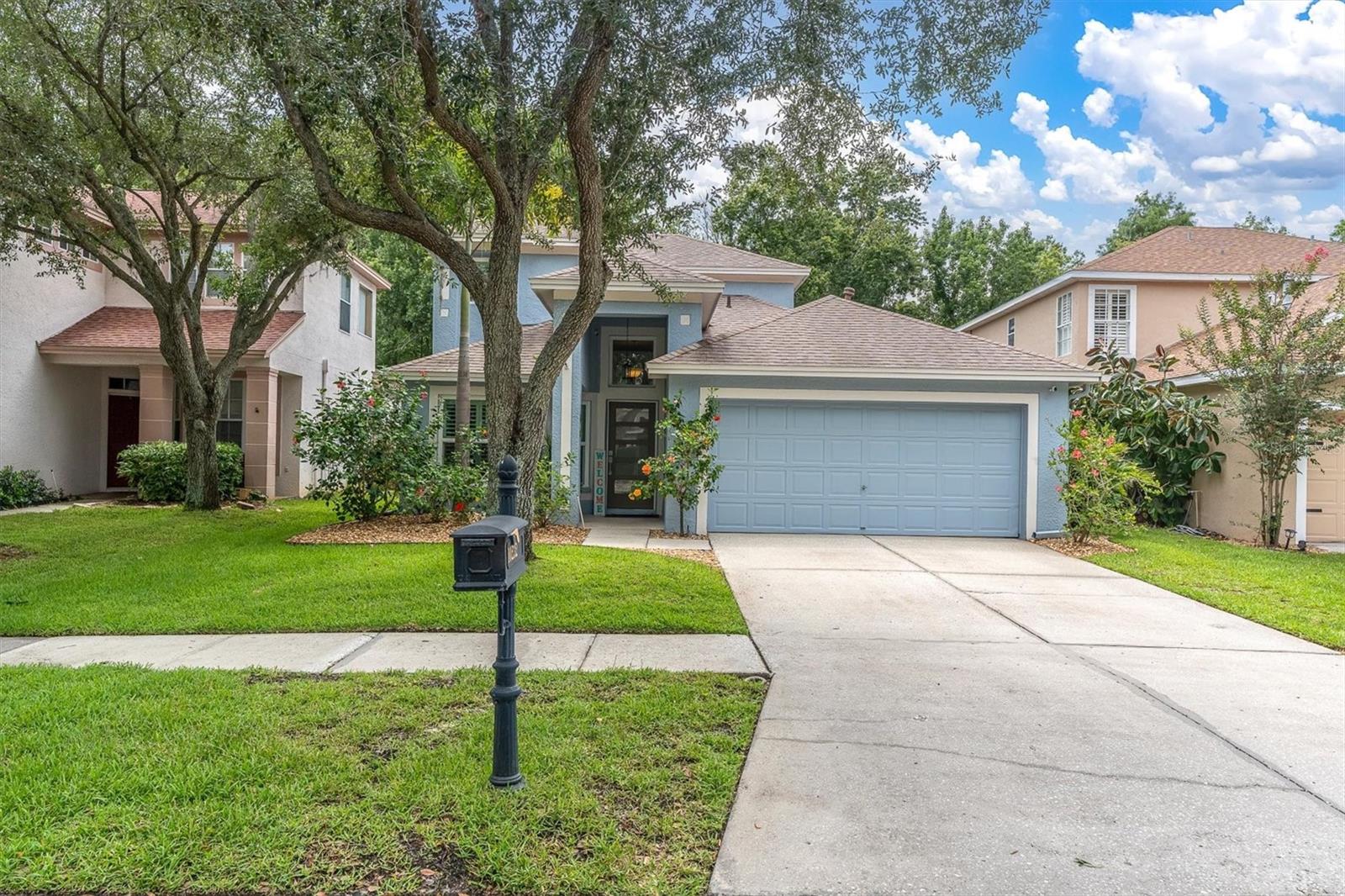 INCREDIBLE WESTCHASE UPGRADED HOME in Move in ready condition. Tucked away in the beautiful neighborhood of THE BRIDGES this home will not disappoint and features upgrades buyers will appreciate. BRAND NEW IMPACT RESISTANT WINDOWS  65K.  New water heater and garage door opener.  BRAND NEW ROOF IN 2020... The kitchen has been exquisitely upgraded. NEWER STAINLESS APPLIANCES, WOOD cabinets and newer fixtures. The entry, dining room and family room feature  “Wood” Porcelain tile in a beautiful warm mocha color. This home offers one of the best floor plans available in The Bridges with 4BR’s, 3Full Baths and upstairs office/desk space. The first floor features three bedrooms (including the Primary Suite) and two full baths. The fourth BR is upstairs with an en suite bathroom. An extra room on the first floor with French Doors offers endless possibilities for added functional space. Enjoy your morning coffee on your beautiful screened lanai while enjoying the private & serene conservation views. The Bridges is THE BEST LOCATION in Westchase. WALKING DISTANCE to Westchase Elementary and Davidsen Middle school, Baybridge Park as well as West Park Village’s shops, restaurants and Swim/Tennis Center. Westchase is one of Tampa's premier communities offering 18 hole golf course, 2 community pools, tennis courts, parks, A rated schools, shopping, and restaurants. Premier location only 20 min. to Tampa Airport, 30 min. to Downtown Tampa, and 45 min. to Gulf Beaches. Welcome home!