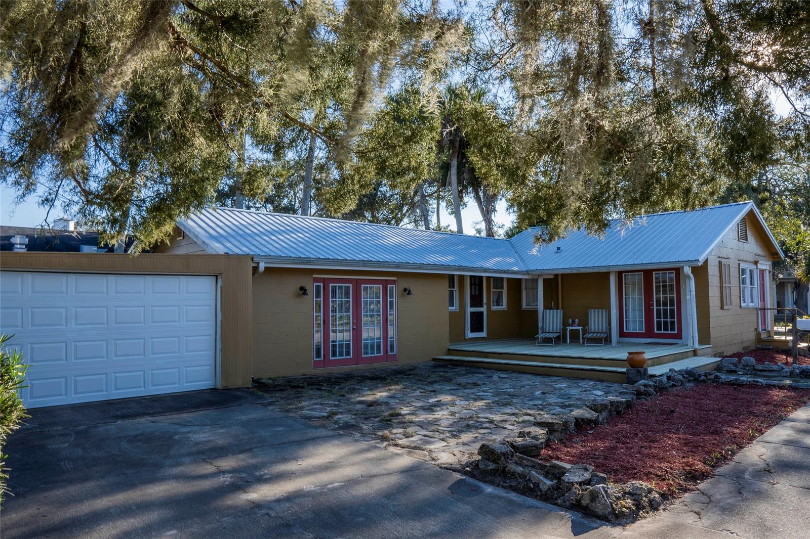 This home is all about location! Just 1 house from the Intracoastal Waterway , 1 block to Riverfront Park & Fishing Pier, 3 blocks to the Brannon Civic Center, 1 block to Advent Hospital and just 4 blocks to Historic Canal St for an abundance of shopping, farmers market, restaurants, breweries, art galleries, car shows, parades and more. Enjoy evening strolls down scenic riverside drive. This home is a 3BR/1.5BA with a peek of the river from the patio. Theres also a covered front porch. You'll love the convenience of an oversized garage. Also, ORIGINAL HARDWOOD FLOORS (oak) beneath the carpet. Metal roof and AC in 2016. Sellers have plans for a new 2-story home for the lot and will make available to Buyers if interested. ALL INFORMATION IS ASSUMED ACCURATE BUT NOT GUARANTEED. BUYERS AND THEIR AGENT TO VERIFY ALL INFORMATION DEEMED IMPORTANT ;Water: City