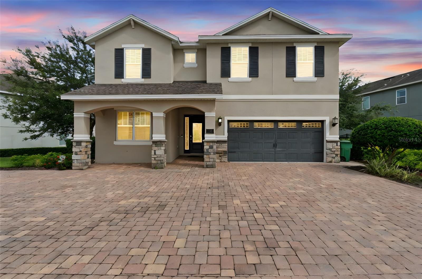 Welcome to 7721 Fairfax Dr, Kissimmee, a stunning fully furnished 8-bedroom, 6.5-bath luxury home located in the gated Encore Resort at Reunion, just minutes from Disney and Orlando’s top attractions. Designed for both relaxation and entertainment, this turnkey residence features an open floor plan with a gourmet kitchen, spacious living areas, a themed game and movie room, and beautifully decorated bedrooms throughout. Step outside to enjoy your private heated pool and spa, extended lanai, and a custom-built outdoor mini golf putting area, perfect for family fun and guest entertainment. As part of Encore Resort, owners and guests enjoy access to world-class amenities including a water park, clubhouse, restaurant, fitness center, and concierge services. Whether for personal enjoyment or as a high-income short-term rental, this home offers the perfect blend of lifestyle and investment, all future bookings are included in the sale, making it a truly turnkey opportunity.
