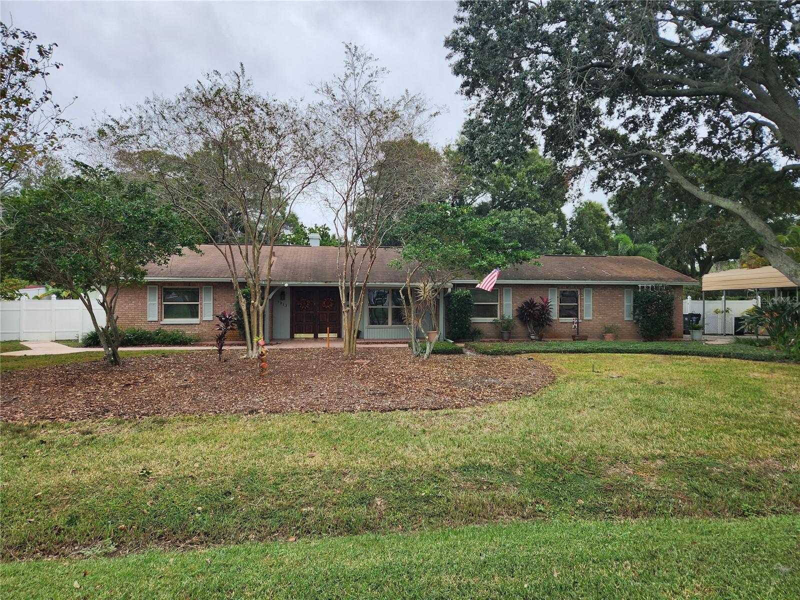 Welcome the this well maintained home in Pat acres. We have a three bedroom three bath home. This home has two primary bedrooms, one is wheel chair modified with a shower that is 5 ft by 6 ft. The second primary bedroom has a shower/tub combination. This home is on a 1/2 acre lot with plenty of room for a pool. We have a over sized two car garage, also a motor home car port. We have the convenience of being between Hillsborough .and Waters Ave. Everything is close by shopping, airport, beaches. We also have a newer shed in the back yard. This is a home you will need to see to appreciate. Wait till you see the large Florida room.