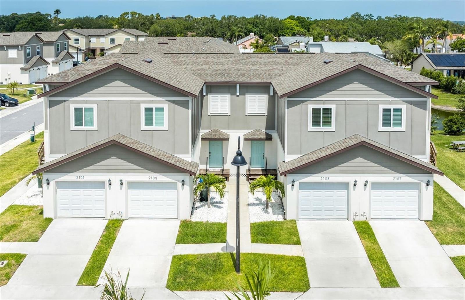 A rare investment opportunity in the heart of Pinellas County, Florida. Whitney Place is a modern townhome community featuring 32 residences completed in 2022/2023. The townhome community consists of 8 3-bedroom homes and 24 2-bedroom townhomes. Each unit is spacious with 2.5 baths, averaging 1,700 sq. ft. and includes a direct-access garage, private patio, and 9 ft. ceilings, along with impact-rated windows, granite countertops, and open floor plans designed for comfortable living. Community amenities include a pool house, fitness center, and dog park, all within a secure setting featuring security fencing and gated entry. The location provides immediate access to Pinellas County’s pearly sand beaches and just a 18 minute drive from Downtown St. Petersburg, Clearwater Beach, Tampa International Airport, and the Westshore Business District. Everyday conveniences are just minutes away, with Publix, the Gateway Business District, St. Pete–Clearwater Airport, Topgolf, and over 11.6 million square feet of office space within a 7 min drive. Perfectly positioned for convenience, growth, and long-term value, Whitney Place offers contemporary living in the heart of Tampa Bay.
