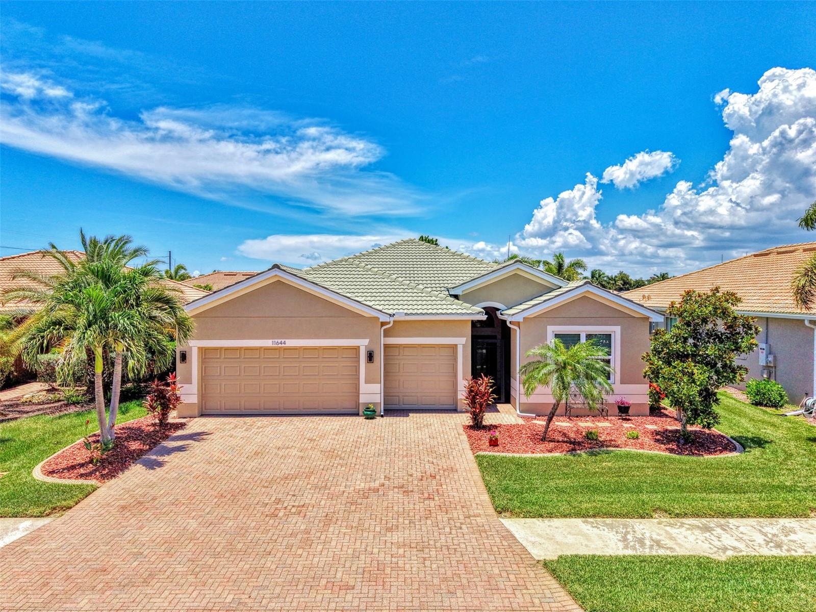 Welcome to this meticulously maintained MOVE-IN-READY Tivoli model in the gated, amenity-rich community of Stoneybrook at Venice.  The Tivoli is renowned for its 4 bedrooms, 3 baths, 3-car garage, with large UPDATED kitchen; this house stands out even further with numerous upgrades, including HURRICANE IMPACT WINDOWS! And enhanced outdoor living. The flexible floorplan provides space for guests, hobbies, or a home office.***


Step inside to an open, light-filled layout enhanced by smart & dimmable LED lighting, fresh interior paint (2025), and luxury vinyl plank flooring in all bedrooms (2022).  Feel safe and secure during storm season with the hurricane-impact windows, a power roll-down storm screen, and baffled roof vents.***


The centerpiece of the home is the REMODELED KITCHEN (2024)  featuring a custom expanded 8-foot island (upgraded from the original 5 feet) paired with a new 3-drawer cabinet for exceptional storage and functionality. The remodel also includes quartz countertops, an upgraded sink, pull-out drawers and a newer stainless fingerprint-resistant refrigerator.***


The primary suite offers a fully REMODELED BATHROOM (2023), highlighted by a spacious 4' x 5' frameless glass shower, new floor tile, a floor-to-ceiling tiled accent wall, an upgraded vanity, and bidet-ready outlet.***


Enjoy Florida living on the expansive PREMIUM SCREENED LANAI (2021) complete with a Hot Springs hot tub; an expanded patio; simple and elegant low maintenance landscaping; and a recently cleaned roof (2026) and fresh exterior paint (2023).  
Additional notables include a 3-CAR GARAGE with overhead storage lofts and a utility sink, newer LG washer & dryer (2025), and bathtub glass doors. The home has never had pets and has never been smoked in, offering a clean, fresh interior that shows beautifully.***


Front guest bedroom offers its own private bathroom and is perfect for your loved one to have their own privacy.***

This home is truly move-in ready, exceptionally clean, and in like-new condition, featuring full impact windows (2025), a remodeled custom kitchen and owner’s bathroom, and standout features.***


Stoneybrook at Venice offers a VIBRANT LIFESTYLE with a resort-style pool, fitness center, tennis, pickleball, playground, baseball, basketball, volleyball, soccer, and community activities — all within minutes from beaches, shopping, and downtown Venice and Wellen Park, medical facilities, schools, Cool Today Park, Close to I-75, Costco, Venice Art Theater, Library, and much more!