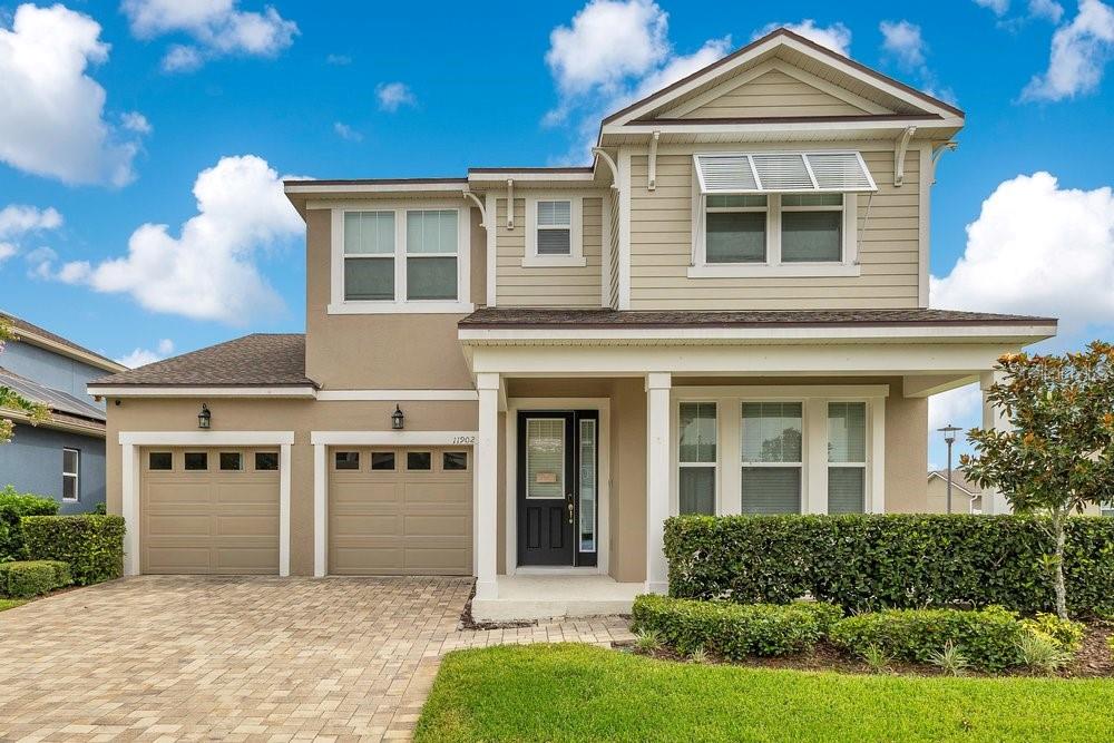 Save Big: 1% lender credit (based on loan amount) toward closing costs or rate buy-down with seller’s preferred lender. Ask for details!    |      
Built in 2020, this beautifully designed two-story home offers 4 bedrooms, 3 bathrooms, and a thoughtfully designed layout that perfectly balances open-concept living with private retreats. Thoughtfully customized from the start, the owners selected upgraded finishes during construction, creating a home that stands apart with elevated style and quality throughout.
Step inside to a welcoming foyer where a first-floor bedroom and full bathroom provide the ideal space for guests, multi-generational living, or a private home office. Continue into the heart of the home where the spacious kitchen seamlessly overlooks the expansive dining and living areas, creating an inviting space for entertaining and everyday living. Tile flooring extends throughout the entire first floor and all bathrooms, while plush carpet adds warmth and comfort to each bedroom. Sliding glass doors lead to a vinyl-fenced backyard, offering a private outdoor space for relaxing, entertaining, or letting pets play.
Upstairs, a spacious loft provides the flexibility for a second living area, media room, game room, or home office. The private primary suite is thoughtfully positioned away from the secondary bedrooms and features generous proportions, walk-in closets, and a well-appointed en-suite bathroom. Two additional bedrooms share a full bathroom, and the conveniently located second-floor laundry room makes everyday living even easier.
Additional highlights include the entire exterior of the home being professionally painted within the last year, providing excellent curb appeal and peace of mind. The oversized garage offers additional space for a golf cart, workshop, or extra storage, adding even more functionality. As an added value, AT&T Fiber high-speed internet is included in the HOA dues, making it easy to stay connected while reducing monthly utility expenses.
Located in a vibrant, amenity-rich community, residents enjoy access to an impressive collection of resort-style amenities including a community pool, fitness center, event lawn, fire pit, party room, paw park, multiple playgrounds, scenic walking and biking trails, neighborhood park, and outdoor art installations. Conveniently located near Lake Nona Medical City, Orlando International Airport, major highways, shopping, dining, and top-rated schools, this exceptional home offers the perfect blend of modern design, upgraded features, and an outstanding Florida lifestyle.