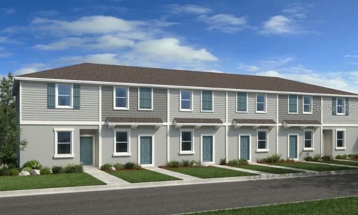 Under Construction. What's Special:  Close to Park |Close to Amenities | Convenient 1st Floor Living.  New Construction - June Completion! Built by America's Most Trusted Home Builder.  Welcome to the Ivy at 10649 Orbit Terrace in The Towns at Skye Ranch! Explore this townhome designed for maximum living space and filled with natural light. This home features modern details and plenty of storage, starting with a spacious pantry off the kitchen at the front of the home. The open layout flows through the casual dining area and great room, which extends to an outdoor patio for relaxing or entertaining. Upstairs, the primary suite offers a private retreat with a dual sink vanity and a roomy shower, while an additional bedroom with its own full bath and convenient laundry space completes the second floor. Discover modern, open-concept townhomes in the gated, master-planned Skye Ranch community in Sarasota. Ideally located at Clark and Lorraine Roads, this premier setting offers endless opportunities to explore and enjoy life. The community preserves natural beauty with grand oaks, lush palms, forested wetlands, pristine lakes, and native wildlife. Additional highlights include: updated tile in the main floor living areas, quartz countertops, and window blinds throughout the home. Photos are for representative purposes only. MLS#A4678298
