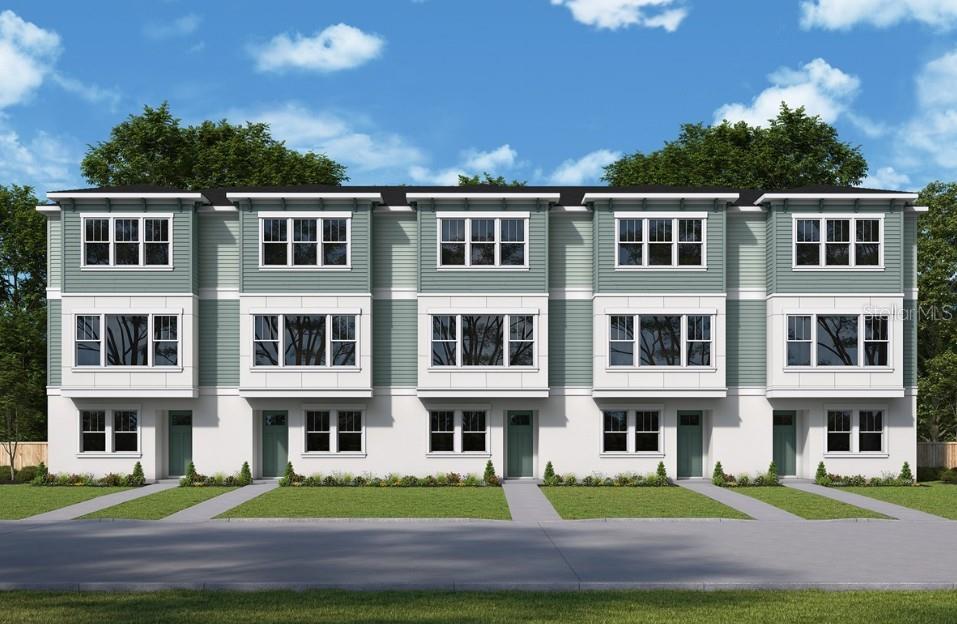 Under Construction. Experience stylish three-story townhomes by Central Living from David Weekley Homes in the heart of St. Petersburg. Towns at Union offers an open-concept floor plan just steps from great dining, all within a low-maintenance, luxury community close to everything you love. The Carsten floor plan features a gourmet kitchen with a spacious peninsula island which is perfect for gathering, flowing seamlessly into the living and dining areas. A step-in pantry with wood shelving adds both function and style. The home includes two private guest suites with en-suite baths and a peaceful Owner’s Retreat with a spa-inspired bath and walk-in closet. Additional highlights include impact-resistant, energy-efficient windows, 8-foot doors, epoxy-coated two-car garage floors, a tankless gas water heater, and the rare benefit of natural gas. Enjoy your private courtyard or bike downtown, just minutes from Tropicana Field, local breweries, and the Grand Central District. Discover exceptional Design, Choice, and Service from a trusted Tampa home builder with 50 years of experience and a dependable warranty. Contact our Team to schedule your tour today.