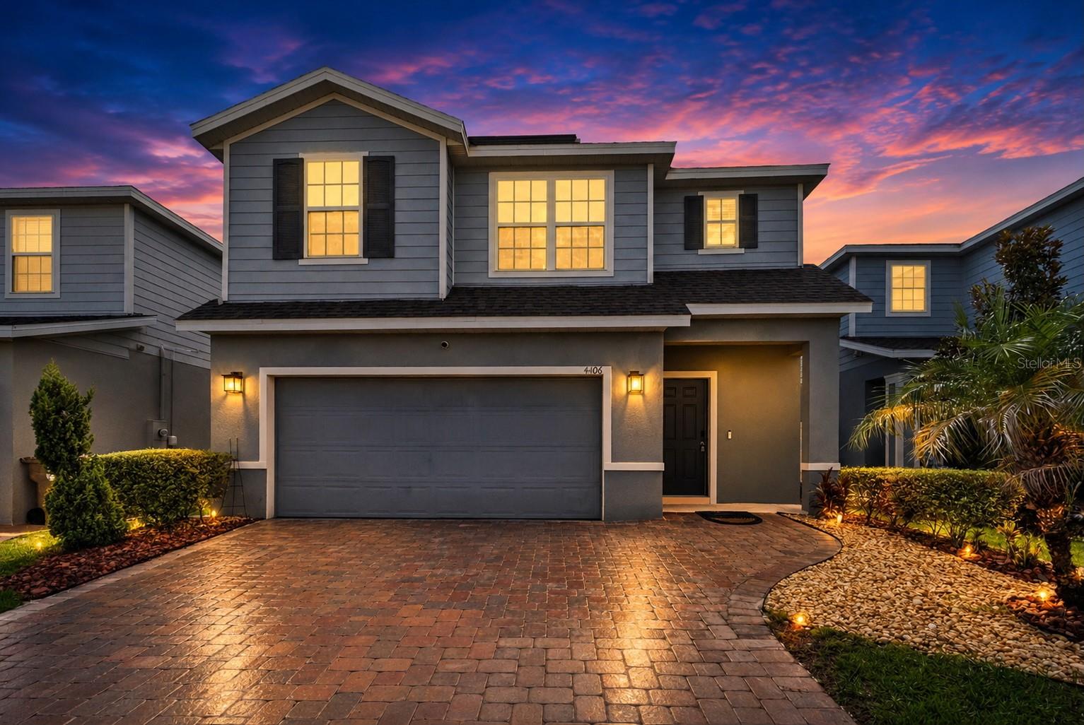 Gated community. Welcome to this beautifully appointed two-story home in Kissimmee, Florida, offering 3 bedrooms, 2.5 bathrooms, and thoughtful upgrades designed for comfort and efficiency. The home features solar panels to help support energy savings, along with a whole-home water filtration system for added everyday convenience. With a functional layout across two levels, this residence provides inviting living spaces, comfortable bedrooms, and the flexibility buyers are looking for in a Central Florida home.
Ideally located near the Lake Nona area, this property offers convenient access to Nemours Hospital, the Orlando VA Medical Center, and the USTA National Campus, making it a standout option for those seeking proximity to major medical, employment, and recreational destinations. Enjoy the best of Kissimmee living with easy access to Central Florida amenities, shopping, dining, and major roadways.