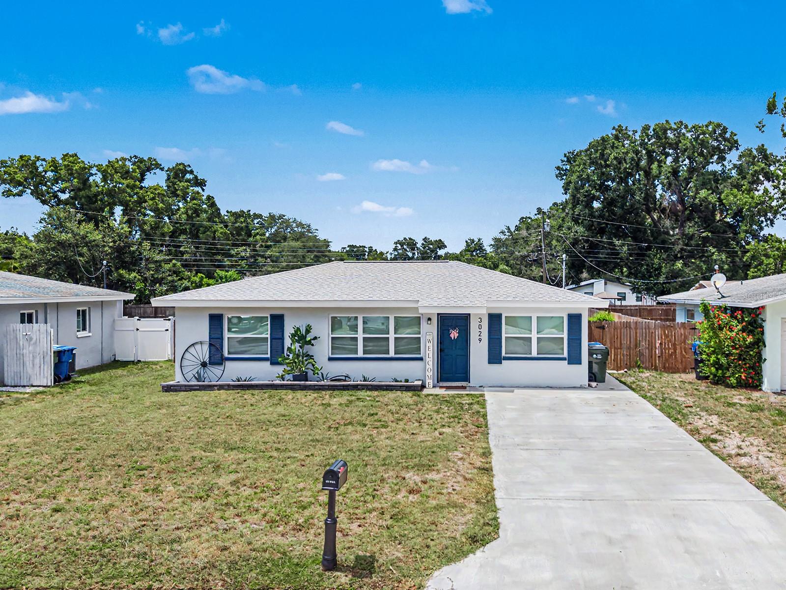 Welcome to this beautifully renovated move-in ready home, where modern updates meet an unbeatable Largo location. Completely renovated in 2024, this exceptional property offers the peace of mind buyers are looking for with major system upgrades that are rarely found in homes of this age. Best of all, the property is NOT located in a flood zone, helping reduce ownership costs and providing added confidence.

The extensive 2024 renovation includes a new roof, plumbing, electrical system, HVAC, water heater, windows, exterior and interior doors, luxury flooring, fresh interior and exterior paint, and a brand-new driveway, making this home feel virtually new while preserving its established neighborhood charm.

Inside, you’ll find a bright and open floor plan featuring 3 spacious bedrooms, 2 fully updated bathrooms, and a versatile den that can easily serve as a fourth bedroom, home office, playroom, media room, or flex space to fit your lifestyle. The open-concept living and dining areas flow seamlessly into the beautifully updated kitchen, creating the perfect space for entertaining family and friends. A cozy breakfast nook overlooks the backyard, offering the perfect spot to enjoy your morning coffee or weekend gatherings.

The spacious primary suite provides a private retreat with its own beautifully renovated en-suite bathroom and a walk-in closet. Additional features include an indoor laundry room, generous storage throughout the home, abundant natural light, and a functional layout designed for everyday living.

Location is another outstanding feature of this home. Situated just 7 minutes from Largo Central Park, approximately 14 minutes from some of Florida’s most beautiful Gulf Coast beaches, and only 4 minutes from shopping centers, grocery stores, restaurants, and everyday conveniences, you’ll enjoy easy access to everything the area has to offer. The home is also located within a desirable school district and offers convenient access to major highways for an easy commute throughout Pinellas County.

Opportunities like this are rare—a fully renovated home with virtually every major component replaced, located outside a flood zone, in one of Largo’s most convenient locations. Schedule your private showing today and discover everything this exceptional home has to offer.