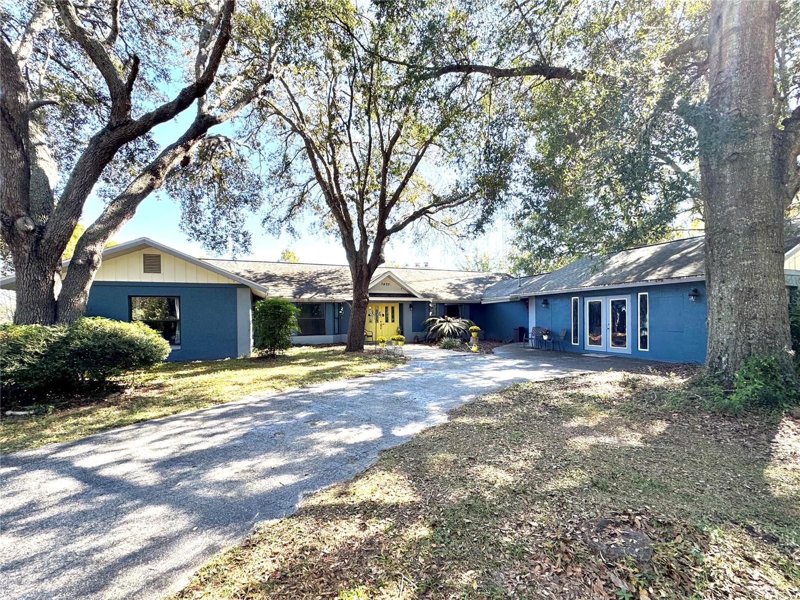 Beautiful 5 bedroom home in the country on 2.09 acres just 1.3 miles from the Suncoast Parkway with a short 1 hr drive to Tampa airport.  Step inside to find bright cheerful colors and a thoughtfully designed interior that radiates warmth and serenity.  Every room feels inviting, filled with natural light and and charming details that make this home truly special. Relax in one of the two living rooms  with space for everyone. Bring the horses since you are steps away from riding in the forest. Read under the gazebo with a small pond or swim in the pool.  This is the perfect home. Brand new AC, Roof 2014, Septic redone recently. See it now!