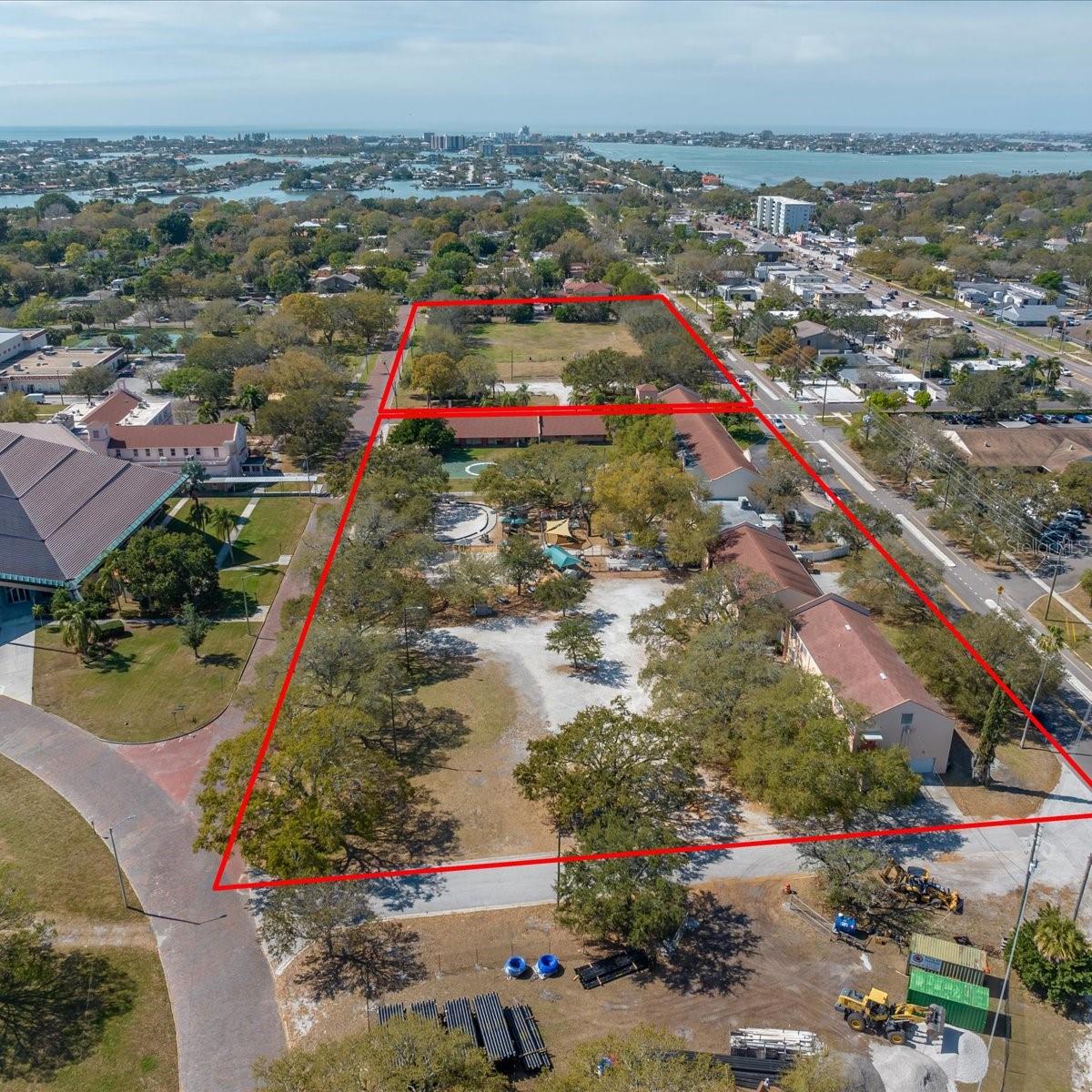 Current asking price, is used as aa starting price for offers. This prime location offers 5.77 acres available for purchase in Pasadena submarket.  Frontage along 1st Avenue South in St. Petersburg.  3 parcels include 2 vacant lots and one lot with existing pre-school which will be relocated to Pasadena Community Church property.  Special terms apply.   Seller is considering all Letters of Intent multiple offers asking is starting offer includes the above parcels.
