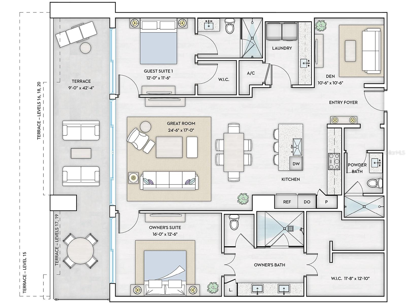 1000 BOULEVARD OF THE ARTS - Residential