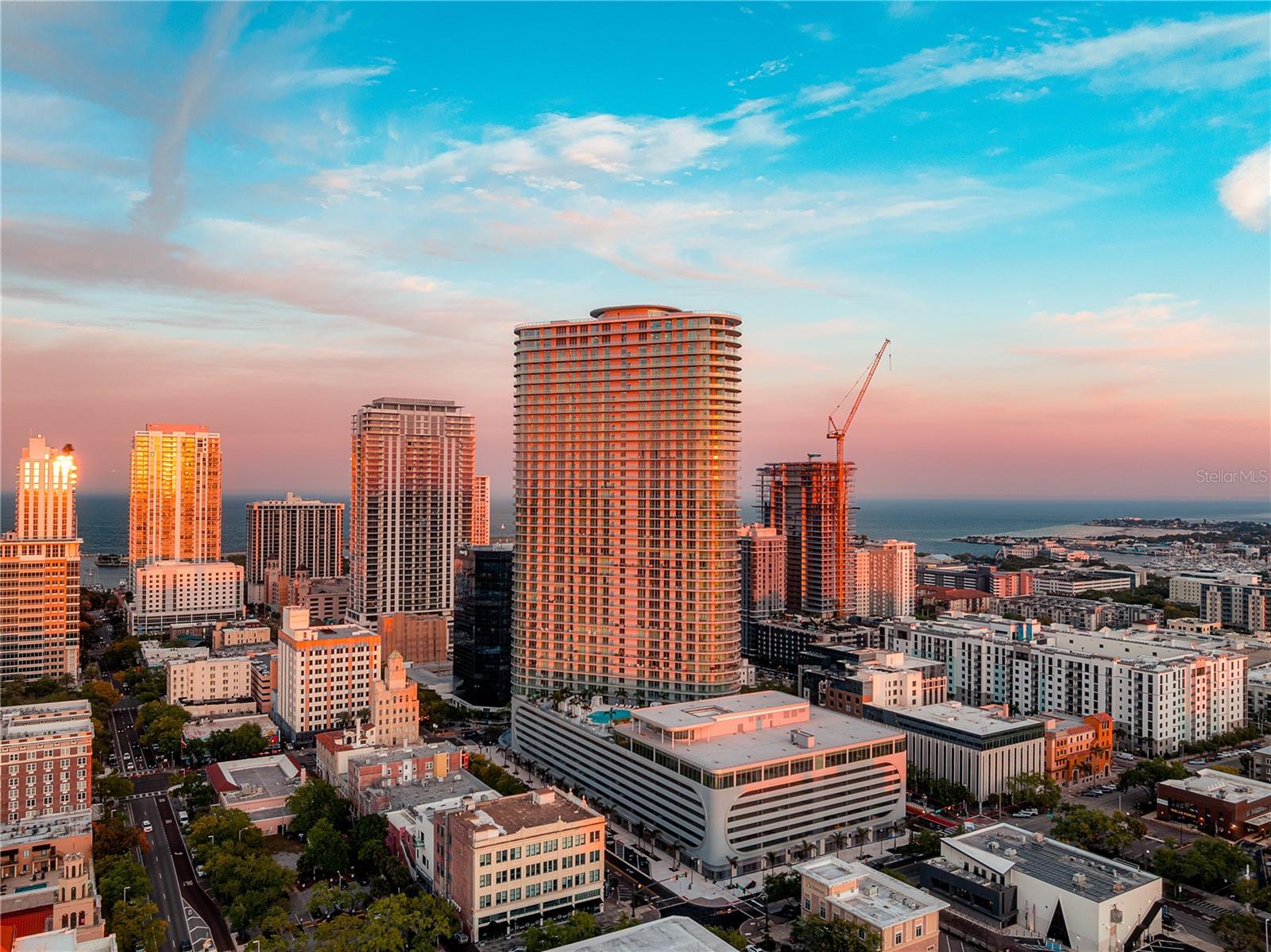 Experience luxury city living at The Residences at 400 Central, downtown St. Petersburg’s landmark 46-story condominium tower. This residence offers modern, open-concept floor plans with floor-to-ceiling glass and expansive terraces with panoramic views from Tampa Bay to the Gulf of Mexico. Residents enjoy an unparalleled amenity collection, including a 46th-floor Sky Lounge Observatory, resort-style pool deck, professional fitness and wellness center, theater lounge, private dining and co-working spaces, concierge, valet parking and more — all in the heart of vibrant Central Avenue.