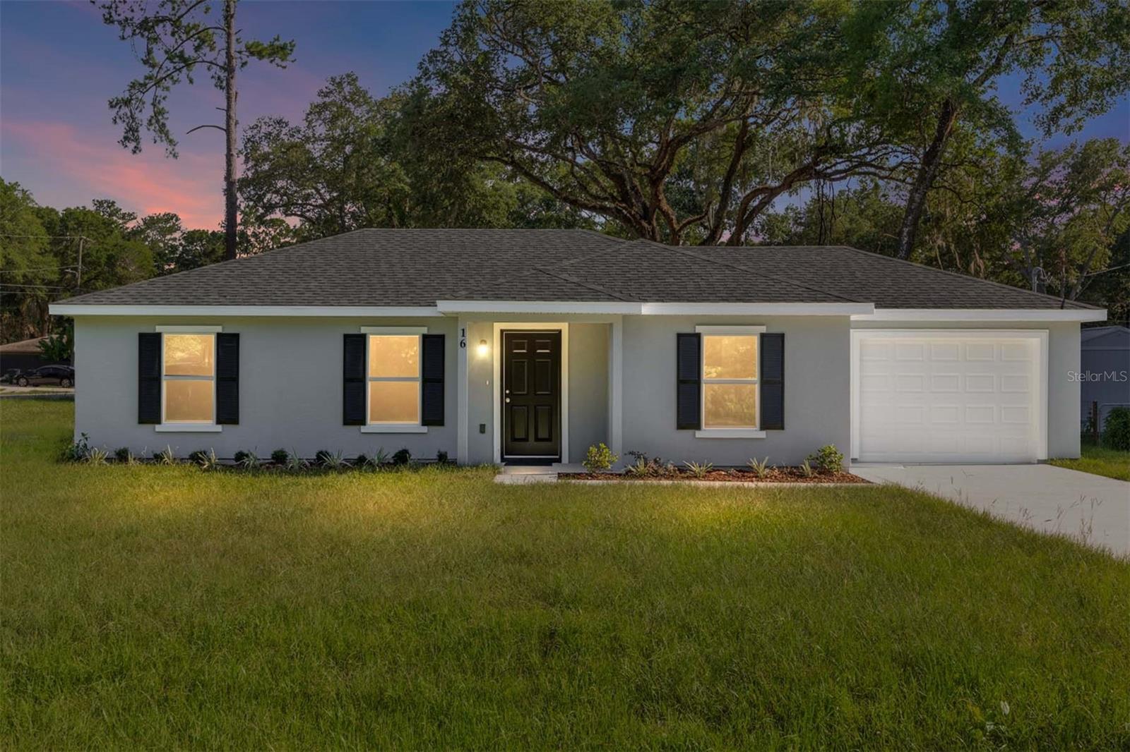 NEW, NEW, NEW! New Construction! New ENHANCED FLOOR PLAN! New REIMAGINED FEATURES! This home blends a timeless design with modern living. From the moment you walk through the front door you will feel the openness with the cathedral ceiling in the foyer, living room, and dining room! Durable ceramic tile flooring flows seamlessly throughout the home. The kitchen boasts stainless steel appliances, sleek quartz countertops, ample cabinetry, breakfast bar and a spacious pantry. Do laundry with ease in the air-conditioned laundry room. The bedrooms have all been expanded to maximize living space. An impressive, attached garage provides convenience and ample storage. This home rests on just under a 1/4 acre lot ~ enough room for the family & pets to play, but not too much yard work. Silver Springs Shores offers easy access to restaurants, shops, healthcare facilities, art galleries and local events, plus outdoor recreation opportunities like parks, lakes, biking, swimming, hiking, kayaking and much more. The Builder is including a 1 year full warranty and a 2-10 home warranty! Any dimensions listed are approximate. Photos/Virtual Tour are to show interior and exterior colors and finishes and may or may not be of this actual listing. Garage orientation and floor plan may vary for actual home. BUILDER WILL PAY UP TO $4000.00 TOWARDS BUYERS CLOSING COSTS WITH FULL PRICE OFFER!