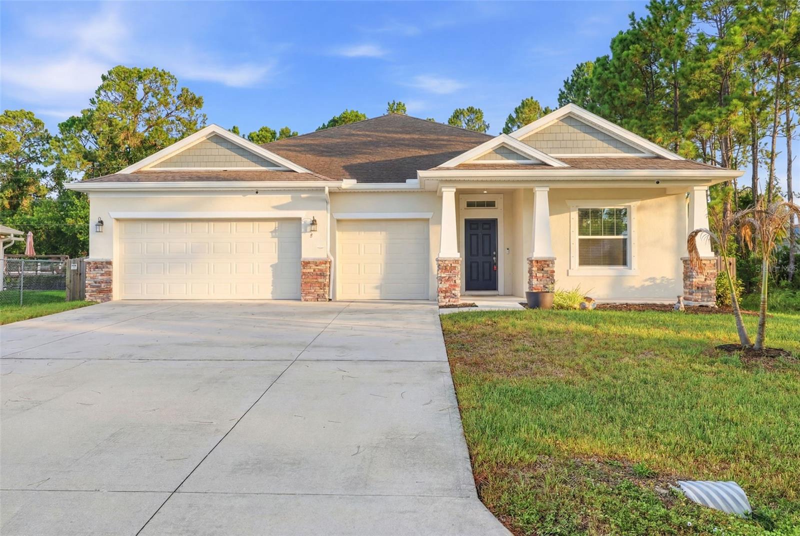 Welcome home to this beautifully laid out single story in Port Malabar! With four bedrooms, three
full bathrooms & almost 2,400 square feet, there is room here for everyone and everything. The open
floor plan flows from the kitchen through the main living space, and a dedicated office gives you
the perfect spot to work from home or create a quiet retreat.
Step out to the screened porch and take in the fully fenced backyard, all sitting on a 0.23 acre
lot with an irrigation system. The three car garage means storage is never a worry, and thoughtful
extras like LeafGuard gutters and the included washer & dryer make this one truly move-in ready.
Preschool, elementary, middle & high schools are all just minutes away, and the sand is calling
with the beach only about twenty minutes from your front door.
A single story with this much space, in Port Malabar? Come see it for yourself & fall in love.
