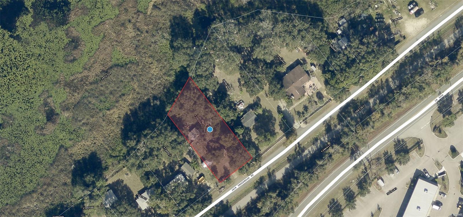 One third acre lot in Lake County.