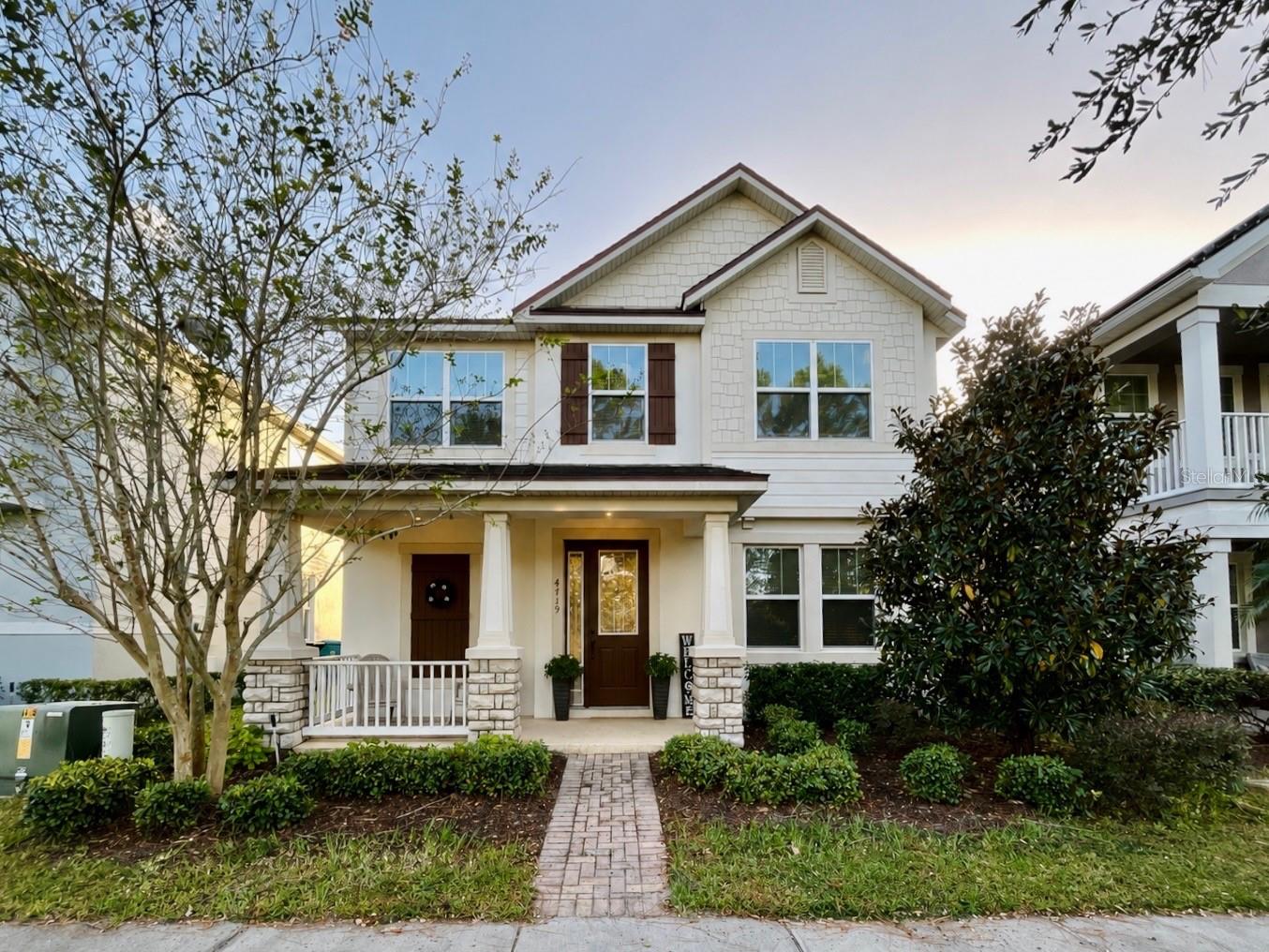 Under contract-accepting backup offers. Front Porch, Central Location, Well maintained! Designed for both comfort and functionality, this inviting Orlando home offers spacious interiors, thoughtful upgrades, and a location that puts everything within easy reach. The attractive exterior features classic architectural details, well-maintained landscaping, and welcoming curb appeal.