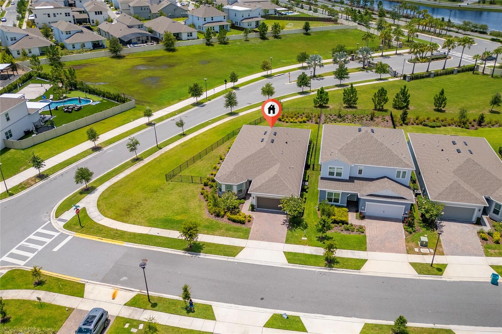 Virtually Staged. Move-In Ready One-Story Home on a Premium Corner Lot!

Welcome to this exceptional one-story home located in Isles of Lake Nona, a gated, resort-style community in the heart of Lake Nona. This beautifully designed residence offers **4 spacious bedrooms, 3 full bathrooms, and a 2-car garage**, combining comfort, functionality, and modern style.

The chef-inspired kitchen features a large center island, stainless steel appliances, and a gas cooktop, making it ideal for both everyday living and entertaining. The open-concept layout flows seamlessly into the family room, where sliding glass doors lead to the covered lanai and the fully fenced backyard**, creating the perfect indoor-outdoor living experience with added privacy.

Positioned on a desirable corner lot at the end of a quiet cul-de-sac, this home provides additional privacy and a peaceful setting. The fully fenced backyard offers an ideal space for outdoor gatherings, pets, or simply relaxing in your own private retreat.

The HOA includes lawn maintenance, high-speed internet, and access to outstanding resort-style amenities, including a clubhouse, swimming pool, fitness center, playground, and sports courts.

Conveniently located just minutes from Orlando International Airport, Medical City, shopping, dining, and major highways including SR 417, SR 528, SR 408, and Narcoossee Road, this home also offers easy access to Downtown Orlando and Walt Disney World, approximately 30 minutes away.

This is an outstanding opportunity to enjoy luxury living in one of Central Florida's most sought-after communities. Schedule your private showing today!