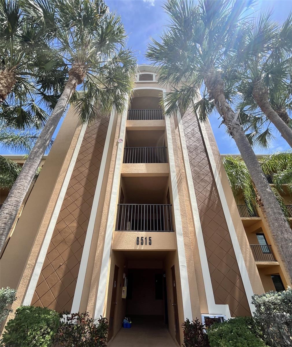 Beautifully furnished and move-in ready, this spacious top-floor 2-bedroom, 2-bath condominium offers comfort, style, and peaceful pond views from its screened lanai. The open-concept living and dining area is tastefully appointed with quality furnishings and seamlessly connects to a well-equipped kitchen featuring granite countertops, stainless steel appliances, and a charming breakfast nook. The primary suite boasts a king-size bed, walk-in closet, and private en-suite bath with a walk-in shower. A generously sized guest bedroom with a queen bed and convenient access to a full second bathroom provides the perfect space for family and visitors. Additional highlights include in-unit laundry, tile flooring throughout the main living areas, laminate flooring in both bedrooms, and assigned parking.

Located within the gated River Strand Golf & Country Club community, residents enjoy access to exceptional resort-style amenities, including championship golf, tennis courts, multiple pools, a clubhouse, fitness center, and more (membership transfer may apply). Whether you're seeking a seasonal retreat, full-time residence, or investment opportunity, this beautifully maintained condo offers the perfect blend of luxury, convenience, and Florida lifestyle in one of the area's most sought-after communities.

This version reads naturally for buyers and highlights the desirable top-floor location and serene pond view.