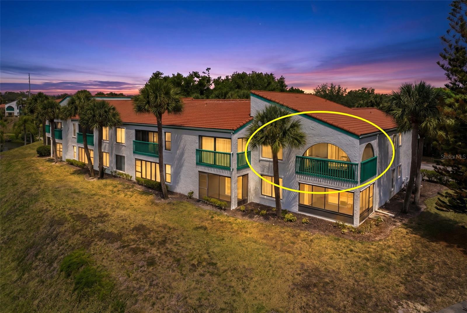 Welcome to Lake Mary Jane! This fantastic end unit turnkey condo has 3 bedrooms 2 full baths, in unit laundry and beautiful water views. This is a corner unit condo offering great views of the lake and the pool, so you can relax on the screened in lanai overlooking Lake Mary Jane and enjoy the extra site lines to the pool, beautiful breezes and lots of natural light too. The open concept kitchen leads to the dining and living areas great for entertaining. Located in a 55+ gated community with many amenities including a heated pool & spa, a clubhouse, tennis/pickleball courts, shuffleboard, & more. Conveniently located near Advent Hospital, other medical offices, restaurants, golf, banking, and everyday needs like grocery, gas and shopping. The monthly maintenance fee includes basic cable & internet, water, sewer, trash pickup, lawn care, and exterior maintenance. This condo is being sold as is with all the furnishings, so just bring your clothes and enjoy immediately! When sending offers please INCLUDE ALL ATTACHMENTS ON THIS LISTING. Come see all this condo provides at a price well under market value that you won't want to miss!!