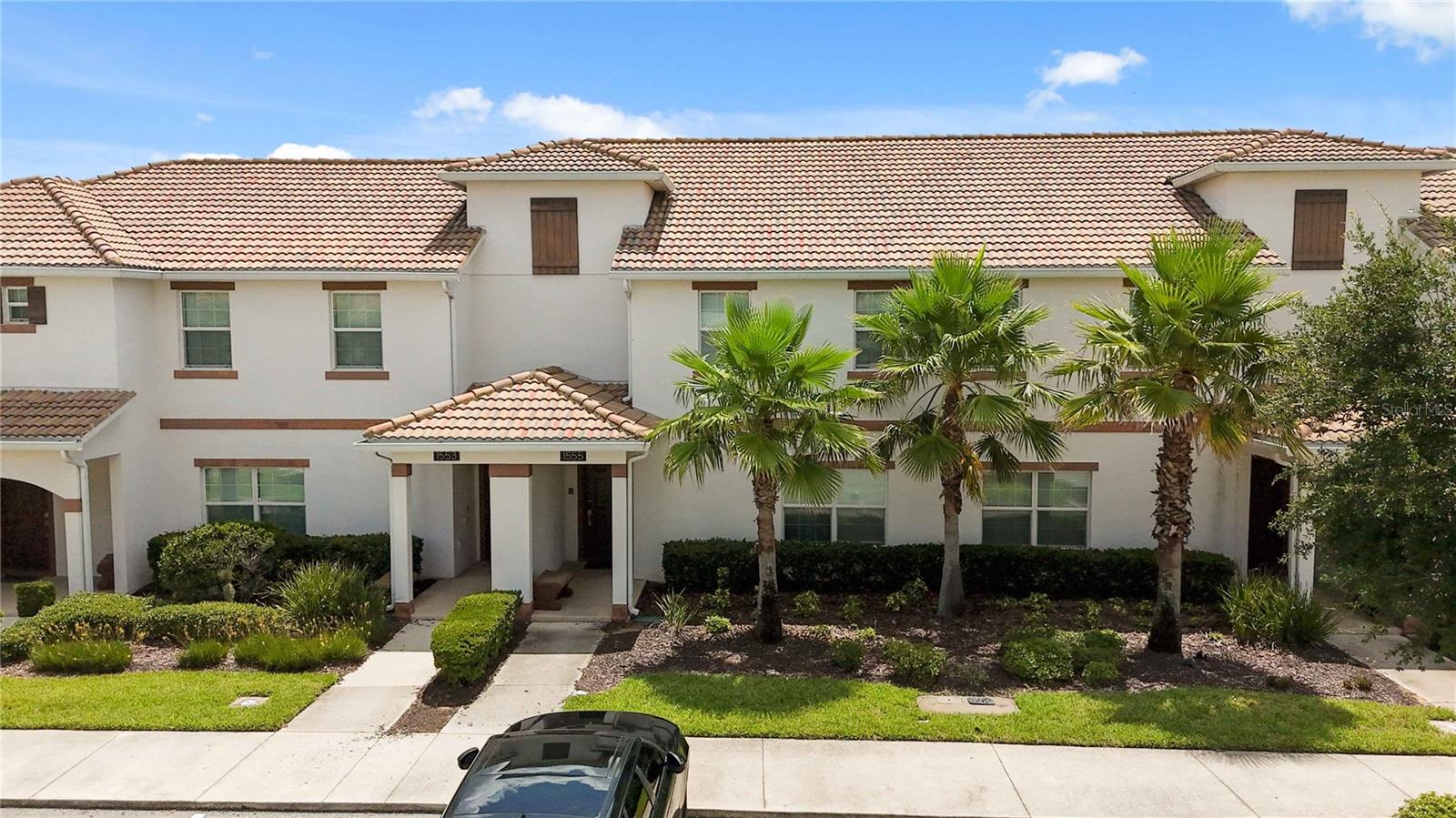 Virtually Staged. Live the Florida resort lifestyle or own a turnkey income property — this 4BR/3BA, 1,902 sq ft townhome in The Retreat at Champions Gate/Stoneybrook South delivers both. Currently operated as an active short-term rental and conveying FULLY FURNISHED, it is move-in or rent-ready from day one — no setup, no sourcing furniture, no guesswork. The open layout lives large with four bedrooms and three full baths, ideal for hosting vacation guests, family, or friends. Enjoy guard-gated security and access to the Oasis Club resort amenities, including a lazy river, waterslides, resort-style pools, fitness center, tennis, dining, and more. Located minutes from Disney, Orlando theme parks, Champions Gate golf, shopping, dining, and major highways, this is the location guests search for and buyers value. Whether you are an investor adding a turnkey property or a second-home buyer who wants the option to rent, this one is ready now. Income history available to qualified buyers upon request. Buyer to verify all HOA fees, amenities, lease restrictions, and short-term rental requirements.
