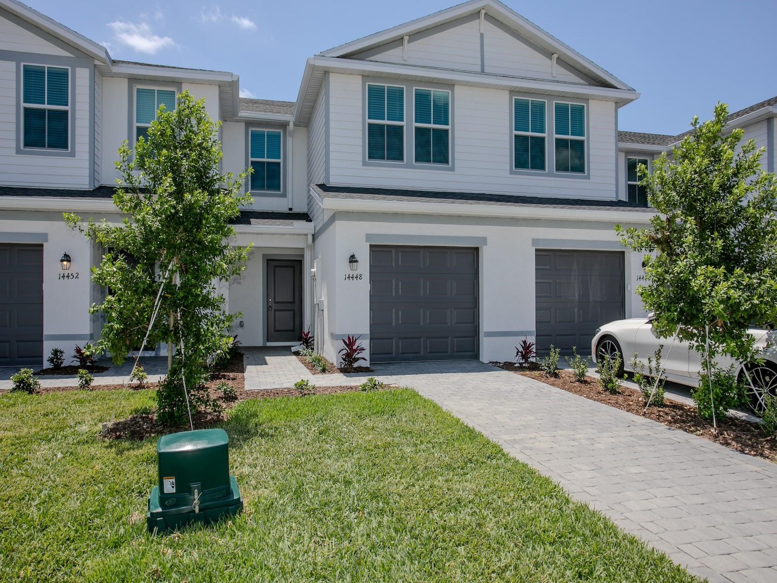 LIMITED-TIME SPECIAL: Sign your lease in July and lock in $2,197/month. Leases signed after August 1 will be $2,245/month. High-speed internet, lawn care, trash collection and washer/dryer are included with your rent saving you almost $500 a month!! Move in stress-free.

Welcome home to brand-new construction in Lakewood Ranch, one of Florida's top-ranked master-planned communities. This stylish waterfront 3-bedroom, 2.5-bath townhouse (1,352 sq ft) features modern finishes, an open-concept layout, an in-unit washer/dryer, and an attached one-car garage with bonus storage. Resort-style community amenities include: Sparkling community pool; Covered pavilion for gatherings; Shaded playground with rock climbing wall. We are located minutes from top-rated schools, UTC Mall, Waterside Place, I-75, and Sarasota's world-famous Gulf Coast beaches. Perfect for families, remote professionals, and anyone craving the Lakewood Ranch lifestyle. Schedule your private tour today — new construction townhomes here lease fast!