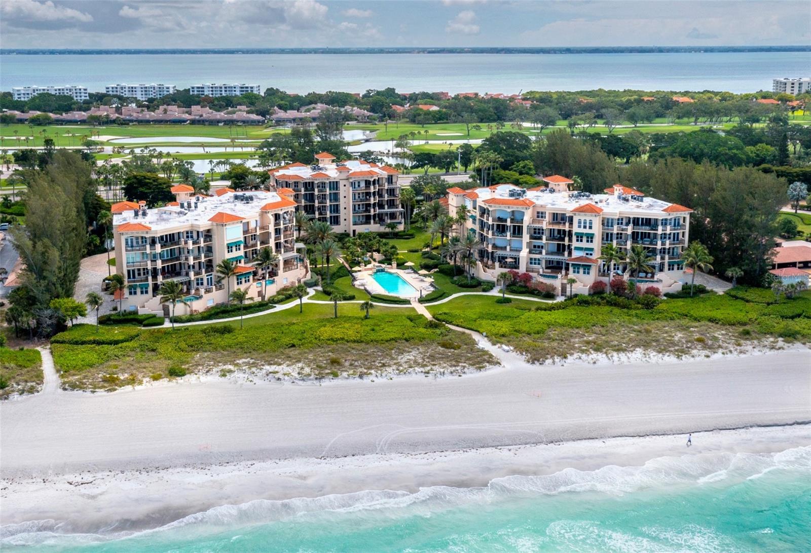 Experience Boutique Gulf-Front Luxury at Vizcaya on Longboat Key - Discover a rare opportunity to own in Vizcaya—Longboat Key’s premier low-density beachfront enclave, where just 31 residences share 9 lushly landscaped acres along one of the island’s quietest stretches of sand. Set well back from Gulf of Mexico Drive, you’ll hear waves instead of traffic, and with no public beach access nearby, your shoreline feels like a private retreat.
Unmatched Peace of Mind - Every major update required under Florida’s new condo legislation is already completed and fully funded—no surprise assessments. Recent upgrades include 2024 roofs, modernized elevators, enhanced fire systems, and refreshed landscaping. This is one of the few Gulf-front communities where the heavy lifting is done.
White-Glove Service - A full-time on-site staff—concierge, maintenance, landscaping, and housekeeping—delivers personalized service whether you’re in residence or away. With 24-hour security and a staffed guard gate, life here is effortless and secure.
A Residence Designed for Coastal Sophistication - Spanning over 3,000 sq ft with 3 bedrooms, 3 baths, and a den, this residence lives like a single-family home in the sky. Windows on all four sides fill the space with natural light and Gulf-to-Bay cross-breezes. The wraparound 1,000 sq ft terrace—with a built-in natural gas grill and panoramic, year-round sunset views—sets the stage for unforgettable evenings. This is one of the select Vizcaya residences where the sun can be seen sinking directly into the Gulf all 12 months of the year.
Rare Conveniences You Won’t Find Elsewhere
• Oversized private two-car garage with abundant storage
• Two large dogs welcome—no size limit
• Natural gas connection for outdoor and indoor appliances
• Flexible floorplans with only one plumbing stack—perfect for future remodeling
• Balcony grilling permitted (a rarity on the Key)
Resort-Caliber Amenities - Beachfront lap pool & sundeck • Direct beach access • Private fishing pier & groin • Fitness center, sauna & steam room • Resident clubhouse • Lush tropical grounds maintained to perfection
Close proximity to grocery, pharmacy, the LBK Tennis Center, and golf.
Vizcaya’s combination of exclusivity, service, and location simply doesn’t exist anywhere else on Longboat Key. With no pending assessments and every detail addressed, this residence is ready for your immediate enjoyment. Schedule your private showing today and experience the rare elegance, privacy, and service that make Vizcaya truly one of a kind.