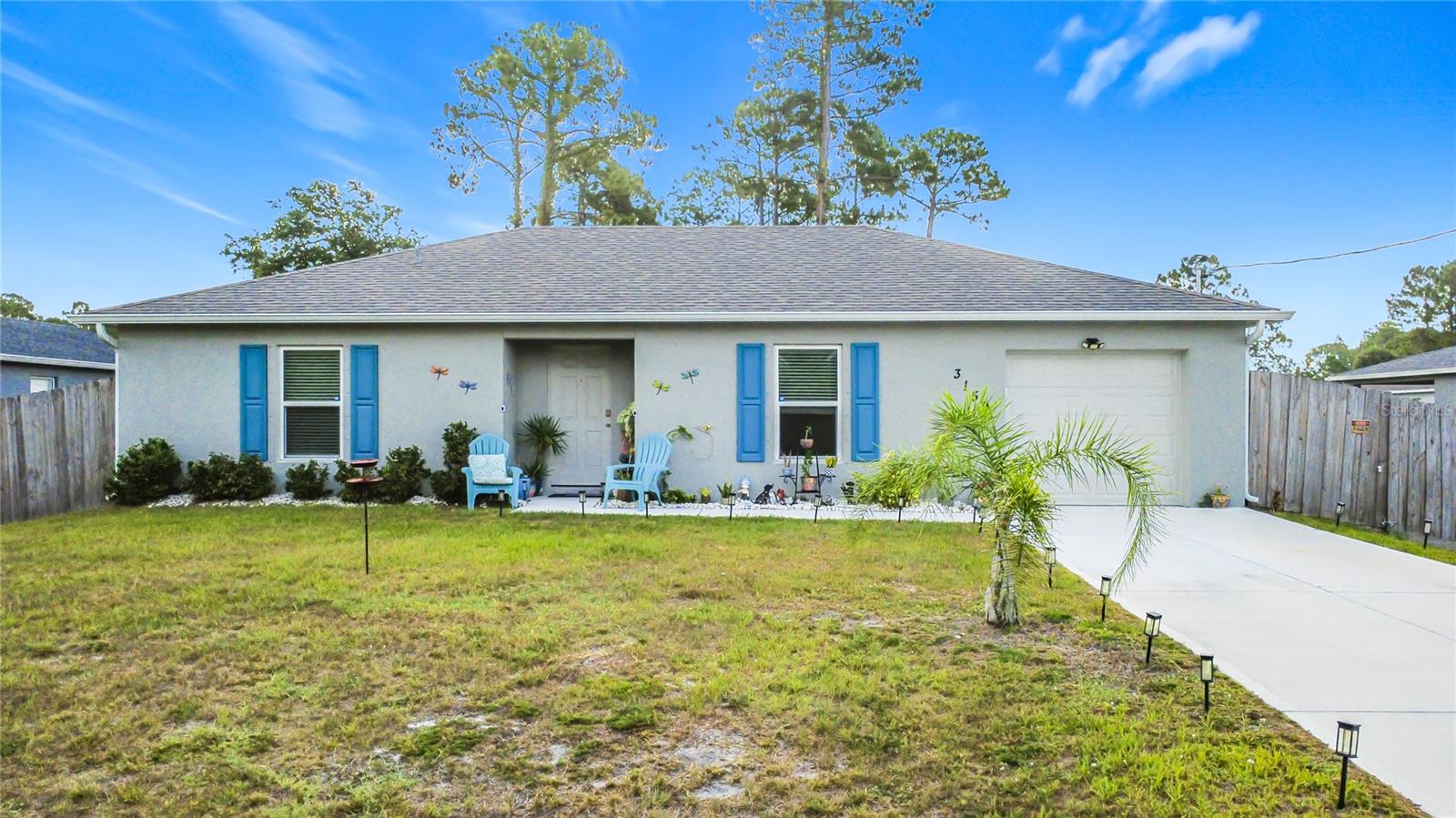 JUST REDUCED $5000! Check out this Solar Energy home that was built in 2023. This home is a 2 Bedroom 2 Bathroom home with many upgrades by the owner. Walk into the 20 ft. Living Room and you see immediately the fully open concept home. The Living Room flows into the Dining room. The Kitchen is wide open and has a large Peninsula with a Breakfast Bar. It has plenty of natural light due to the Sliding glass door that open into the large fully fenced in yard. The Main Bedroom has a private Bathroom with a walk-in shower and a large walk-in closet. The second bedroom is a good size also and has a double closet. The Owner has Added Gutters, installed Laminate flooring throughout the home, large shed, greenhouse, Fencing, and a Culligan Reverse Osmosis Water Treatment System. You must put this home on your must-see list! This home is move in ready and needs nothing for under $300,000.!!