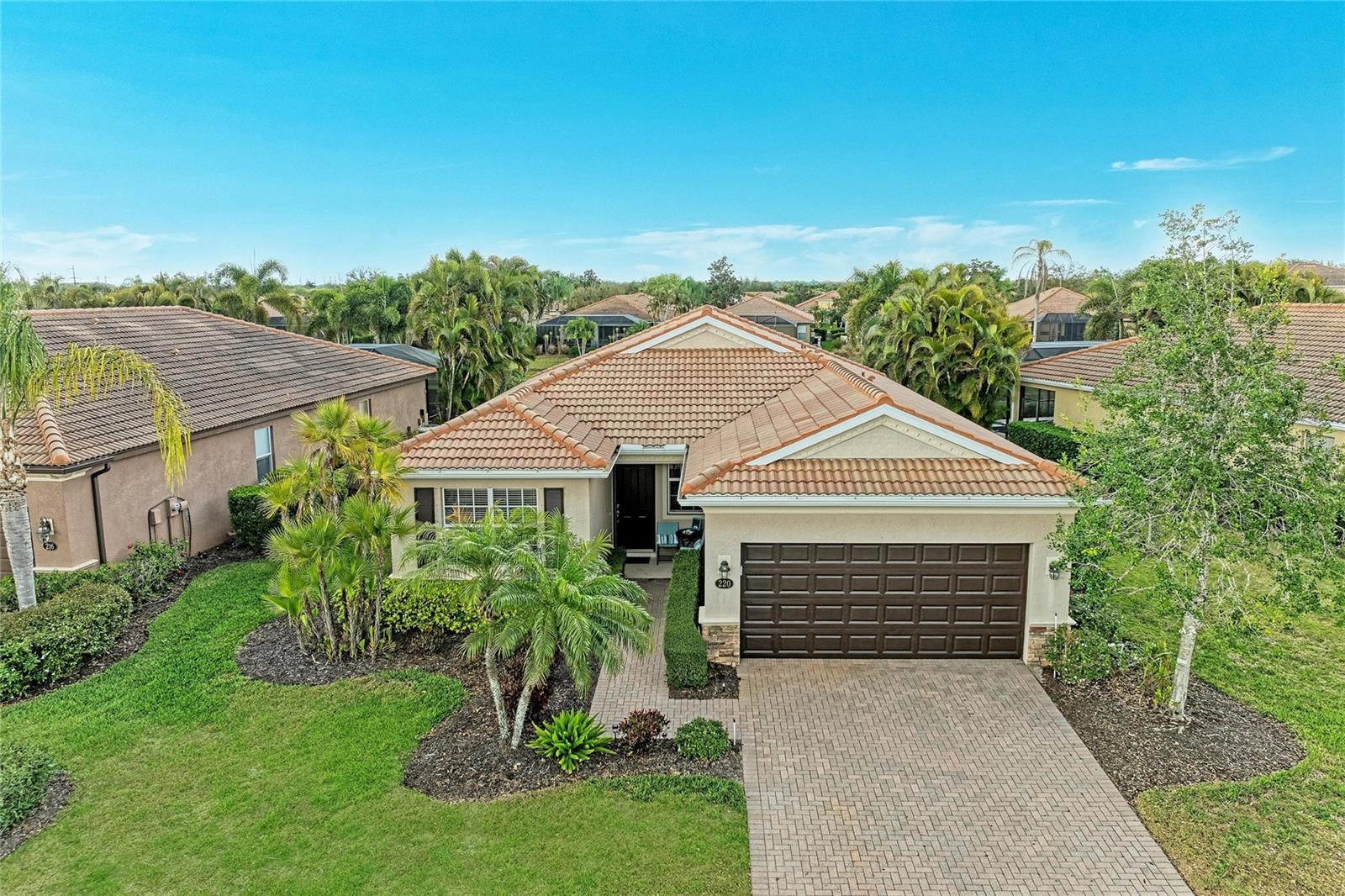 PRICED TO SELL !!!!! MOTIVATED SELLERS!!!!!! BRING AN OFFER !!!! this is an opportunity you do not want to miss! Don’t walk… RUN to this incredible property you’ve been waiting for. Bring your offers!

Perfectly positioned behind the prestigious gates of River Strand Golf & Country Club, this LIGHTLY LIVED-IN, WATER-VIEW, GOLF DEEDED, Siesta floor plan offers an exceptional blend of luxury, comfort, and resort-style amenities. With 3 bedrooms, 2 bathrooms, and a spacious two-car garage, this single-family residence is designed for those who appreciate both sophistication and serenity.

From the moment you step inside, you’re greeted by sweeping, uninterrupted water views that set the tone for the entire home. The open-concept design allows natural light to pour through expansive sliding glass doors, seamlessly connecting the living room and kitchen — ideal for both relaxed everyday living and stylish entertaining. Tray ceilings with crown molding elevate the main living space, while the screened lanai invites you to unwind with sunset cocktails and tranquil waterfront evenings.

The gourmet kitchen is as functional as it is beautiful, featuring a generous solid-surface breakfast bar, stainless steel appliances, rich cherry wood cabinetry, and an exquisite backsplash — the perfect backdrop for everything from casual brunches to elegant dinner gatherings.

Retreat to your private owner’s suite, where peaceful water views create a true sanctuary. The spa-inspired ensuite bath offers dual vanities, a deep soaking tub, a walk-in shower, rich wood cabinetry, and an expansive walk-in closet designed to keep everything effortlessly organized.

Throughout the home, elevated finishes — including luxury flooring, crown molding, and pristine condition throughout — reflect pride of ownership and timeless quality.

As a golf-deeded homeowner, you’ll enjoy full access to the extraordinary lifestyle that makes River Strand so sought after. Centered around a 27-hole championship golf course, the community also features a newly renovated terrace bar and restaurant, a spectacular clubhouse with fine dining, 2 resort-style pool complex, six additional pools, nine tennis courts, eight pickleball courts, and a vibrant calendar of social events that make it easy to connect and thrive.

This is more than a home — it’s a lifestyle defined by luxury, leisure, and breathtaking water views.

Experience the very best of Florida living at River Strand. Schedule your private showing today and step into the life you deserve.
