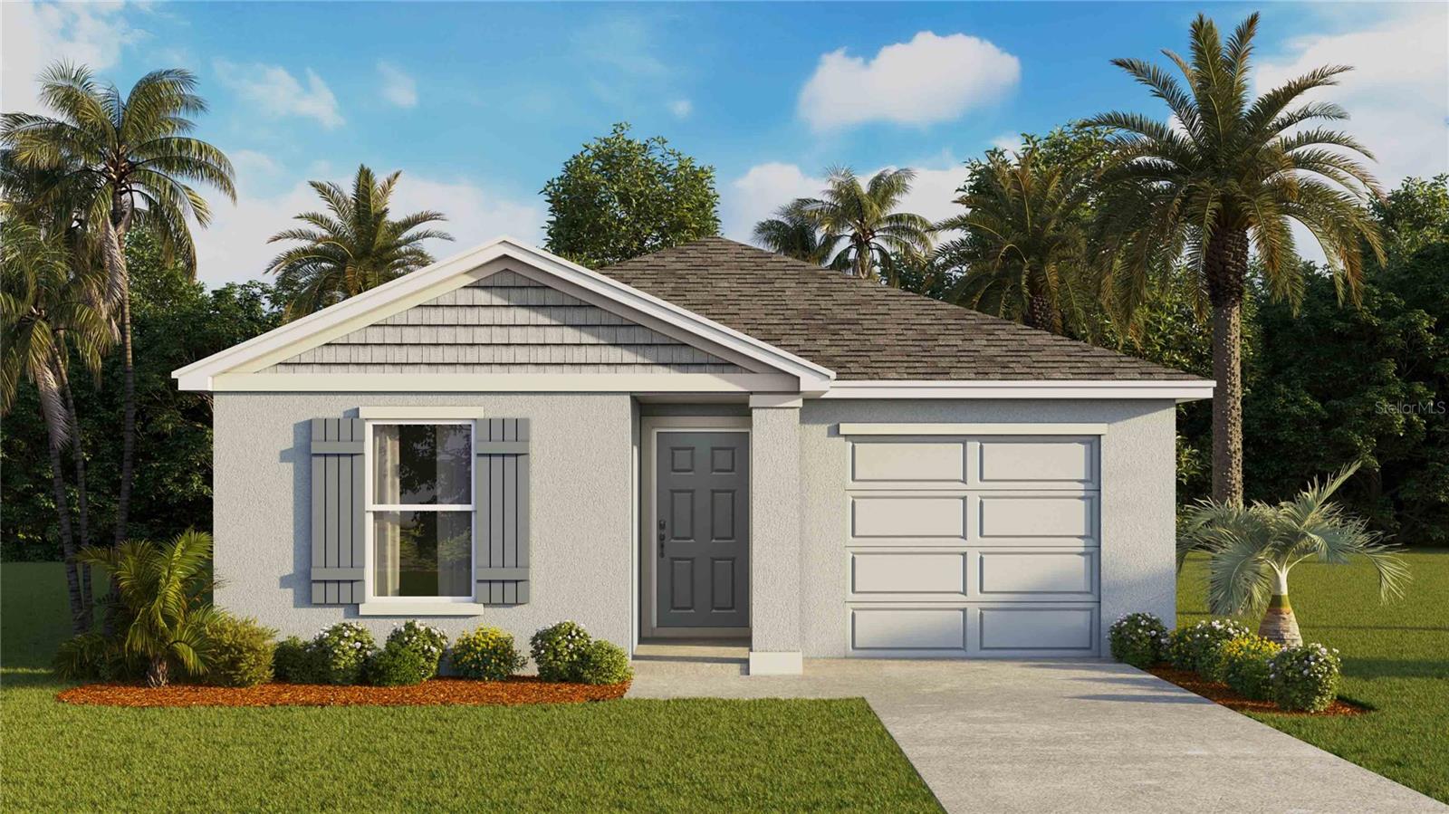 Pre-Construction. To be built. The Cameron floorplan is a beautifully designed single-story home that blends modern style with everyday functionality. This home offers comfort, efficiency, and versatility for today's lifestyles, featuring 4 bedrooms, 2 bathrooms, and 1,560 square feet of living space. As you step inside, you're welcomed by 3 bedrooms sharing a full bathroom with quartz countertops. The kitchen flows into the dining and living areas overlooking the outdoor patio. This open-concept living space is deal for both family time and entertaining. The kitchen showcases sleek quartz countertops, a large center island, and stainless-steel appliances. The Owner's Suite is placed in the rear of the home for added privacy and features a walk-in closet and ensuite bathroom with a double vanity sink and quartz countertops. With its modern finishes, thoughtful layout, and stylish touches throughout, the Cameron is the perfect place to call home.   The Cameron is complete with a state-of-the-art smart home system that keeps you connected to your home at all times. Pictures, photographs, colors, features, and sizes are for illustration purposes only and will vary from the homes as built. Home and community information including pricing, included features, terms, availability and amenities are subjext to change and prior sale at any time without notice or obligation. CRC057592.