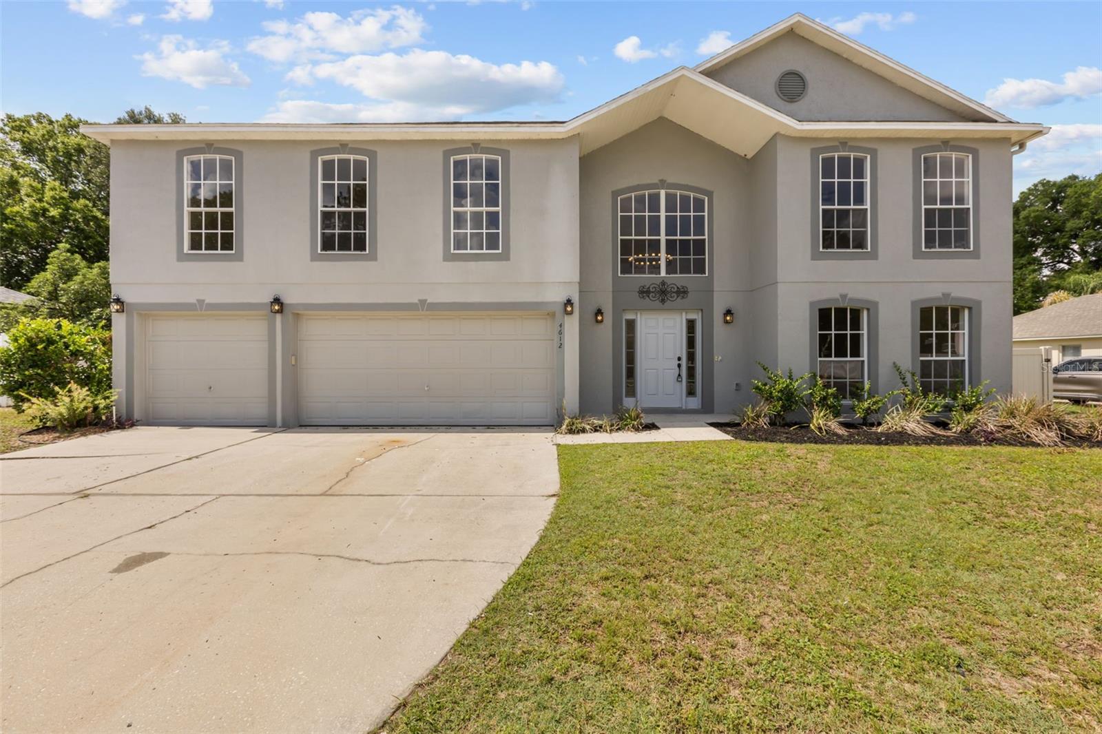 Located in the well sought after neighborhood of Magnolia Pointe. This extremely spacious two story 6 bed/4.5 Bath POOL home boasts an open layout with one primary suite on that first floor that can be also by used as a guest/ in law room for privacy. The second floor has 5 bedrooms and 3 full baths. The property is fenced in with a well maintained pool and outdoor space to be able to entertain and host. Don't wait to schedule your showing today!