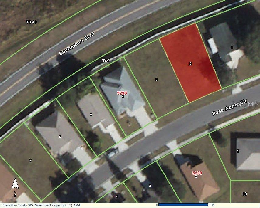Build your Florida dream home on this prime residential homesite in the growing community of Port Charlotte! This level lot offers an excellent opportunity for builders, investors, or future homeowners looking to create a custom residence in an established neighborhood Located in one of Charlotte County's steadily growing residential corridors. Conveniently located near shopping, dining, schools, golf courses, parks, boat ramps, and beautiful Gulf Coast beaches. Enjoy quick access to US-41 and I-75, making travel to Punta Gorda, Venice, Sarasota, and Fort Myers a breeze. Whether you're looking to build now or invest for the future, this is a fantastic opportunity in one of Southwest Florida's fastest-growing communities,  PLUS 648 ROSE APPLE CIRCLE IS ALSO AVAILABLE, NEXT DOOR!