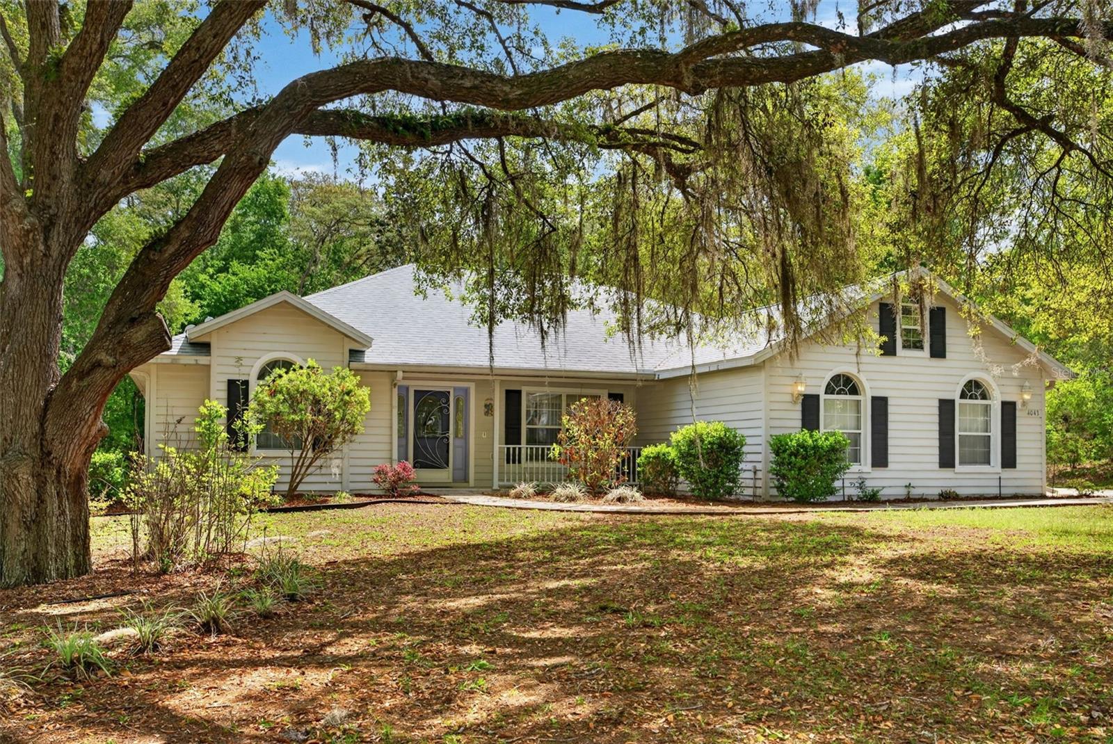 Welcome to your slice of peaceful Florida living in desirable Fairview Estates in Hernando! This charming 3-bedroom, 2-bath home offers the perfect blend of comfort, functionality, and space—inside and out. Roof 2025 AC 2024 Step inside to find a thoughtfully designed layout featuring a dedicated office, ideal for working from home or creating a quiet retreat. The bright and inviting kitchen boasts solid surface countertops, ample cabinetry, and plenty of natural light, making it a perfect space for cooking and gathering. Enjoy the convenience of an indoor laundry room and well-proportioned bedrooms, including a spacious primary suite designed for relaxation. Situated on a full acre, this property provides endless possibilities—whether you’re looking to garden, entertain, or simply enjoy the extra privacy. A detached 14x14 shed offers excellent storage or workshop potential. If you’ve been searching for a home that combines indoor comfort with outdoor freedom, this one checks all the boxes. Schedule your showing today and experience the lifestyle Fairview Estates has to offer!