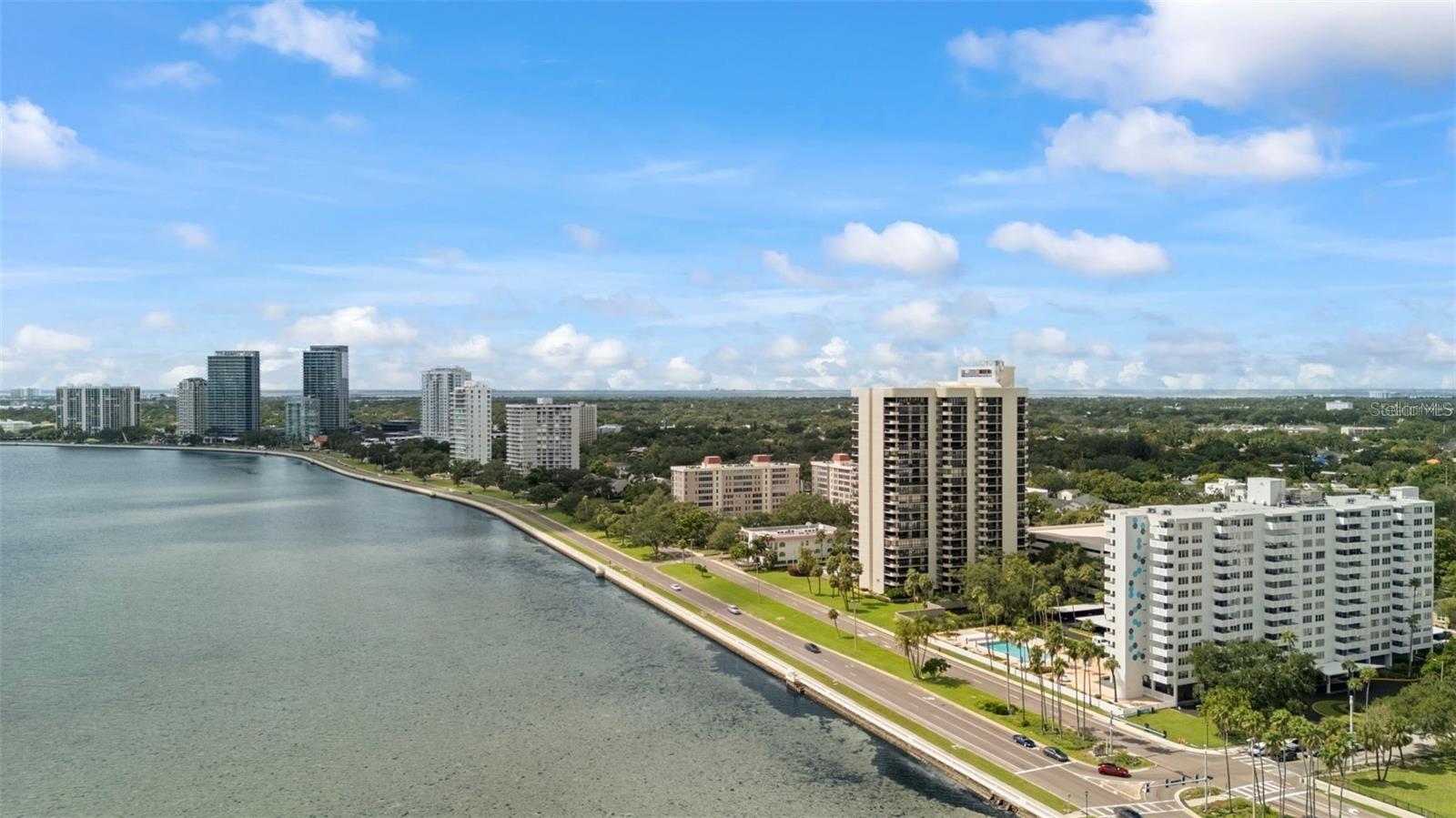 Virtually Staged. Experience elevated WATERFRONT LIVING at The Pinnacle on Bayshore Boulevard, one of South Tampa’s most architecturally distinctive LUXURY condominiums. This completely RENOVATED corner residence is now available for rent, offering a seamless blend of modern finishes and timeless design.

Thoughtfully updated from top to bottom, this move-in-ready condo features a stunning NEW KITCHEN with sleek quartz countertops, crisp cabinetry, stainless steel appliances, and a beverage refrigerator. LUXURY VINYL PLANK flooring flows throughout the main living areas, complemented by CROWN MOLDING and elegant decorative ceiling details that enhance the home’s elevated design. Both bathrooms have been beautifully redesigned with contemporary finishes. The SPACIOUS primary suite offers an ELEGANT EN-SUITE BATH and generous closet space.

Expansive windows fill the home with NATURAL LIGHT, while the PRIVATE BALCONY provides the perfect vantage point for morning sunrises and glowing evening skies over Tampa Bay.

Designed by renowned architect Lee Scarfone, The Pinnacle is a boutique waterfront tower with just 93 exclusive residences. Residents enjoy RESORT-STYLE AMENITIES including a heated waterfront pool, two fitness centers, sauna, two observation decks (one for breathtaking sunrises and one for unforgettable sunsets), a recreational room with billiards, darts, and table tennis, private dog park, guest suites for visitors, a meeting room with kitchen, controlled access, and on-site security. The rent includes water, cable, and internet.

Ideally situated along ICONIC BAYSHORE BOULEVARD, this exceptional residence is just minutes from Downtown Tampa, Hyde Park, premier dining, shopping, Tampa International Airport, and Gulf beaches. Enjoy the opportunity to rent a fully renovated waterfront residence in one of South Tampa’s most recognizable luxury buildings, where architecture, spectacular views, and an unmatched lifestyle come together.