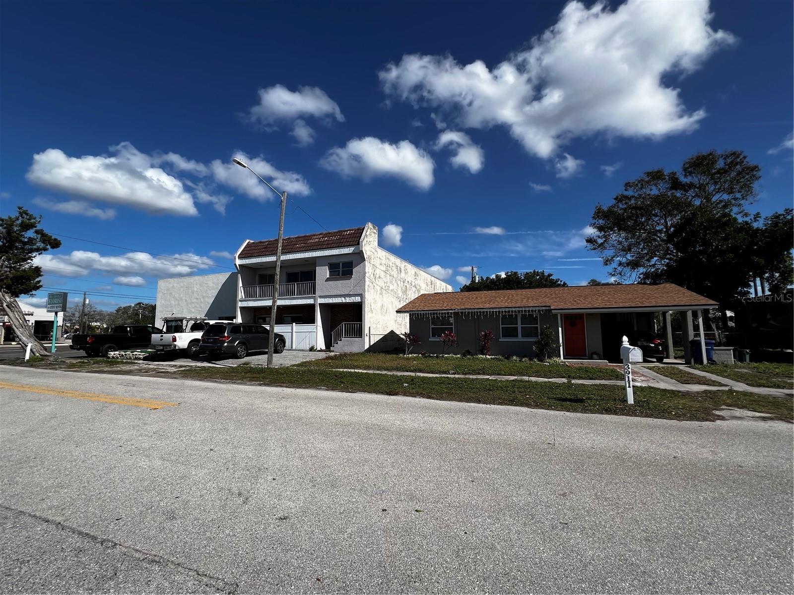 2 Story Corner Building with Extra Lot and Single Family Home
Tall ceilings and a great open floor plan with workspace in the rear. Accompanied by a second story 2/3 bed Apartment. Behind features a single family home.
25,550 AADT
2048 Bee Ridge Road
Built in 1977
8,480 SF Gross/7,616 SF Net
2 Stories
9,298SF Lot
Zoned CGD - Commercial General District
3911 Freedom Avenue
Single Family Home
Constructed in 1954/ Renovated in 2004
1,239SF Gross SF/775 Net SF
7,000SF Land Area
Bee Ridge Road is a well-traveled thoroughfare in Sarasota, offering high visibility and easy access to both locals and tourists. Its proximity to Siesta Key, known for its world-renowned beaches, enhances its appeal, potentially drawing a steady stream of visitors year-round. Owners have the flexibility to customize the building and grounds to suit their specific business needs, whether it's for retail, office, restaurant, or another use. This level of control can be crucial for creating an optimal environment for customers and employees alike.