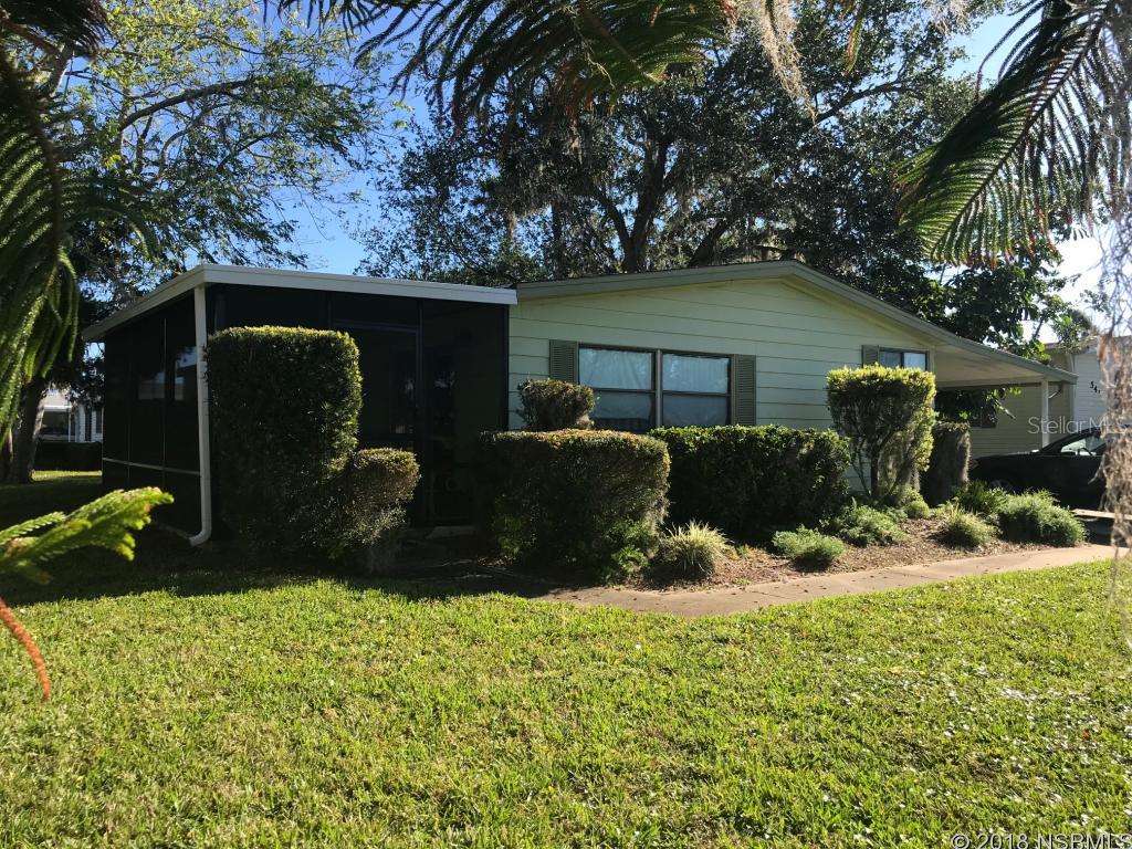 Fixer upper with Great potential.  A FISHERMAN'S Paradise!!!  Home is located in a Gated Oak Hill Community of Lighthouse Cove with River Access.  Lot is large and a located on a corner with a PEEK of the RIVER.   Plenty of Elbow room and low HOA dues for all the community has to offer.  Community has a Clubhouse, Shuffleboard Courts, Two Piers on river, Boat Slips, Boat Ramp (Shallow Water Boat), and secure fenced RV/Boat Storage. This property is located a short distance to the world famous Mosquito Lagoon with JB's fish camp to the East and Disappearing Island to the North. You also have a good view of all rocket launches from the Kennedy Space Center.  Golf Carts are a second means of Transportation within this community. Home is older but has been well kept. FLORIDA LIVING AT ITS BEST!!!! Check out the photos. ;Water: City