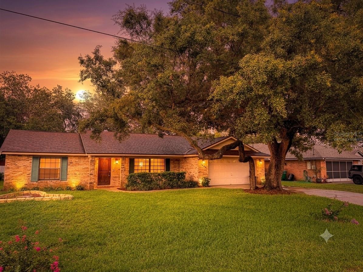 Welcome Home to 1805 Exmore Ave! Nestled on a quiet, serene street in a well-established Deltona neighborhood, this beautifully updated 3-bedroom, 2-bathroom home offers the perfect blend of modern style and total peace of mind.
Step inside to discover a bright, open-concept split floor plan featuring easy-care ceramic tile flooring throughout and elegant acacia wood floors in the spacious family room. The heart of the home is the stunning, newly remodeled kitchen—opened up to the living space and showcasing modern dark wood cabinetry, sleek quartz countertops, and stainless steel appliances. Retreat to the private primary suite, which features freshly upgraded master bath finishes.
Major high-ticket items have already been handled for you: a newer roof (2020), a fully rebuilt A/C system (2025), and a full-home water filtration system for pristine water quality. As a huge bonus, the washer and dryer are included in the sale!
Outside, the massive, fully fenced backyard features a handy storage shed and endless space for outdoor entertaining, pets, or a future pool. With an oversized driveway, a rear/side-entry 2-car garage, and no HOA, you have plenty of room to easily park your boat, trailer, or RV.
Location is everything: Enjoy quiet, suburban living while staying just 5 minutes from I-4, 25 minutes from the beaches of New Smyrna, and 30 minutes from downtown Orlando. Schedule your private tour today!
